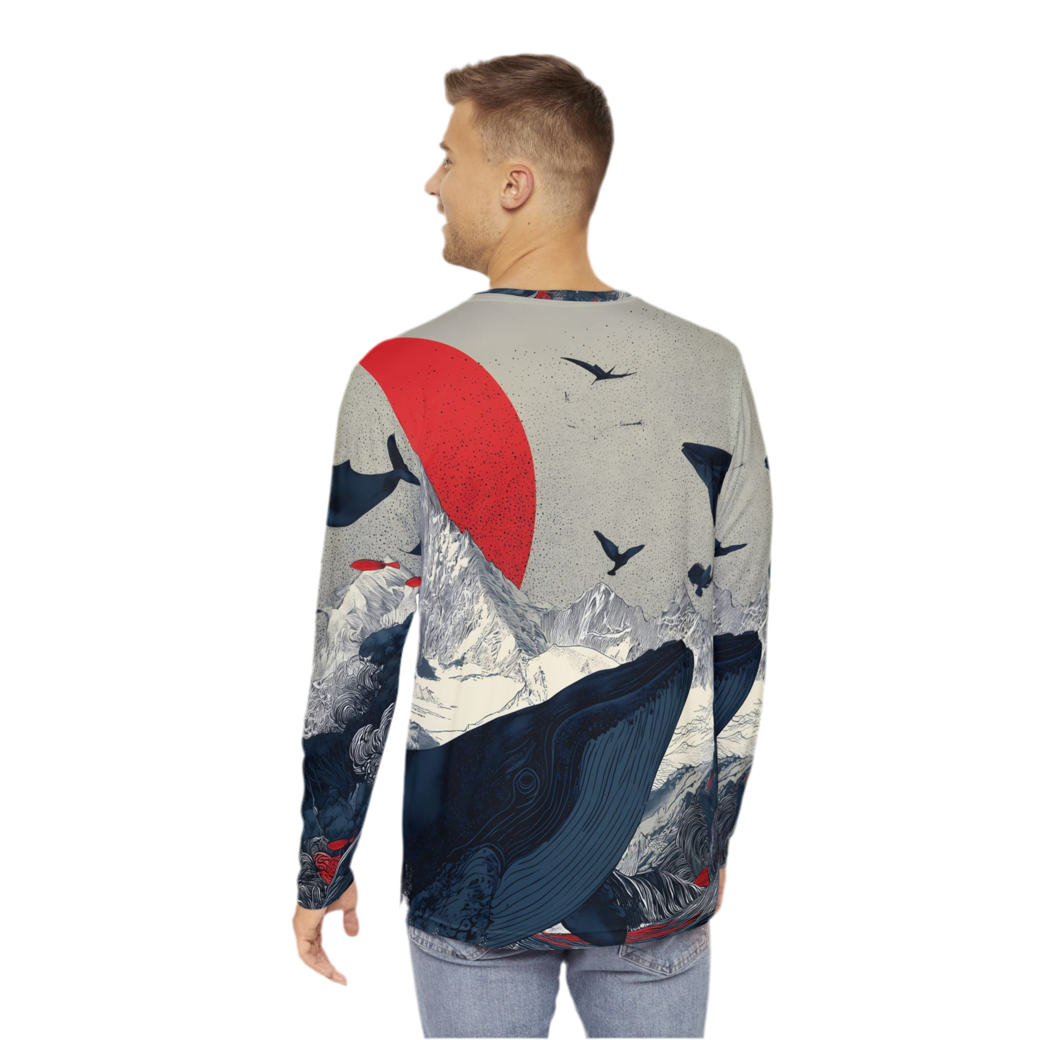 Maison Verne Männer Long Sleeve Shirt - Opal Depths No. 36