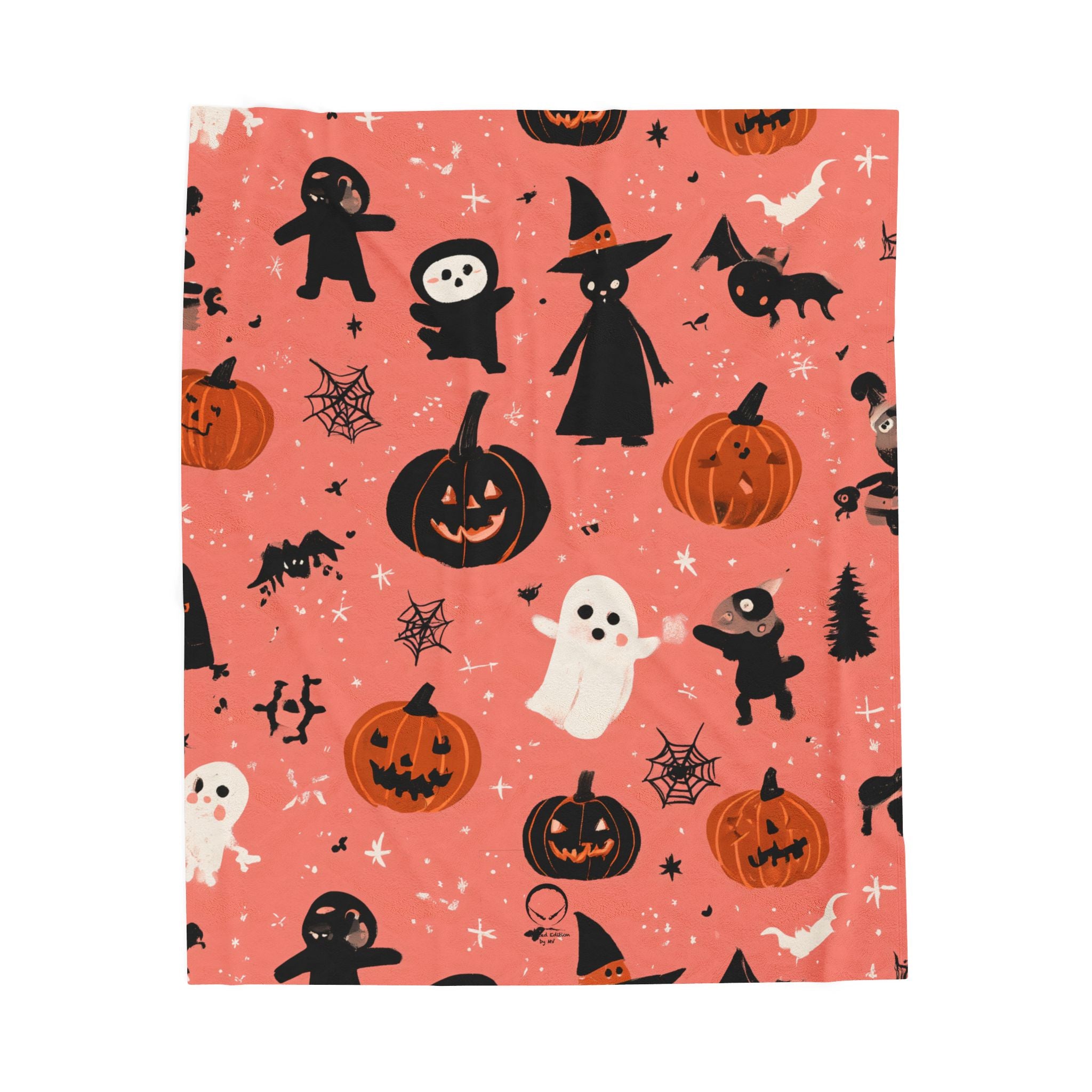 Maison Verne Halloween Ltd. Edition Velours-Kuscheldecke - 🎃👻 Wicked Elegance No. 84 👻🎃