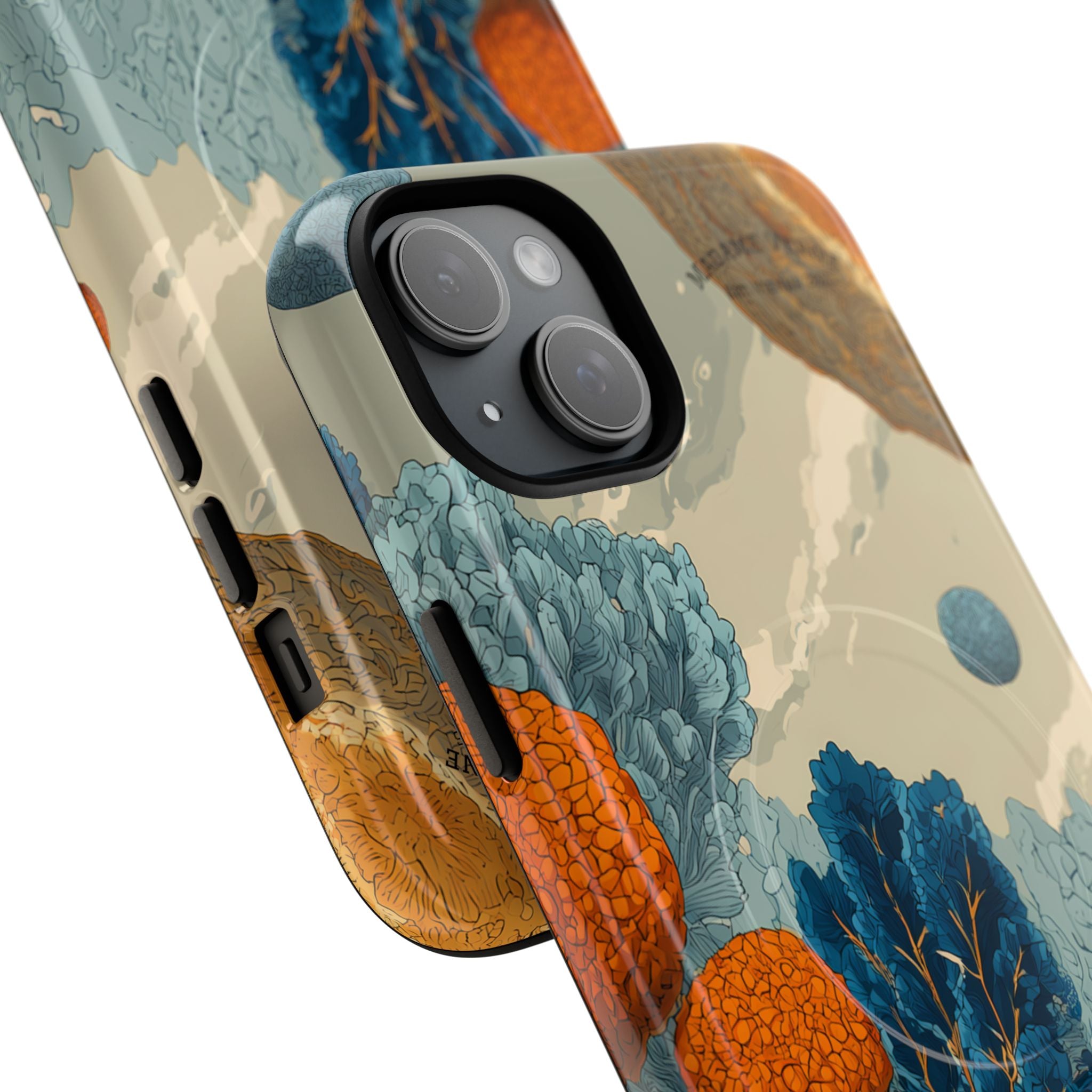 MagSafe iPhone Case "Ethereal Meadow" - Cosmic Botanicals No. 85