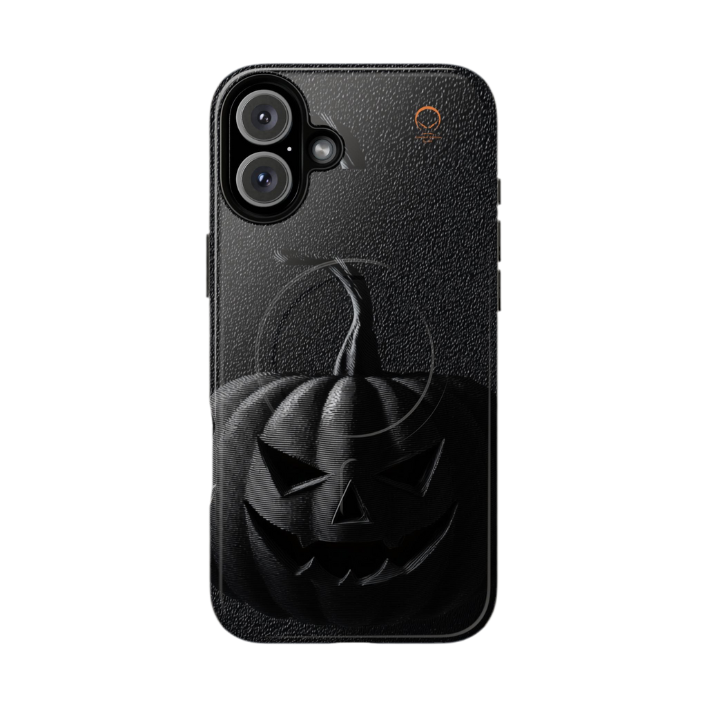 HALLOWEEN LIMITED EDITION MagSafe iPhone Case "Shadow Pumpkin" - 🎃👻 Wicked Elegance No. 08 👻🎃