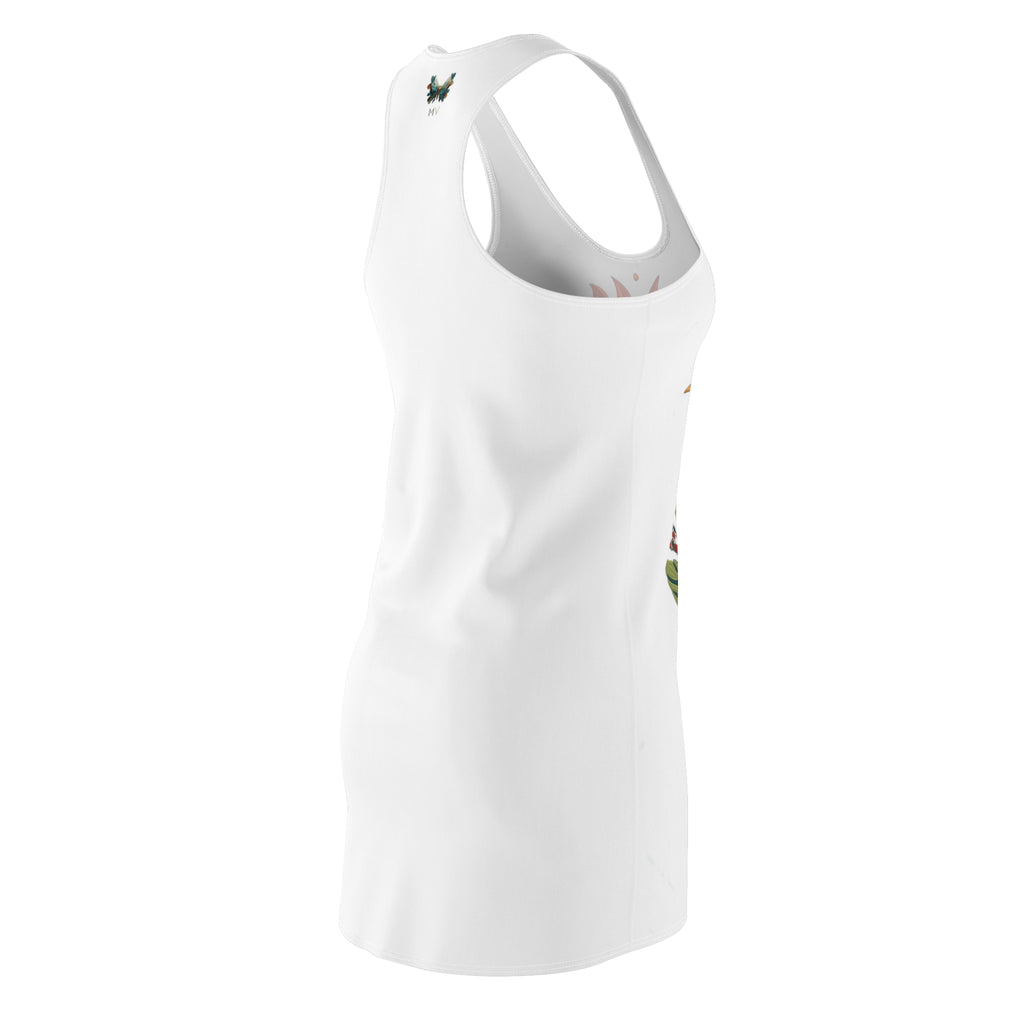 Beach Dress "Scarlet Canopy"