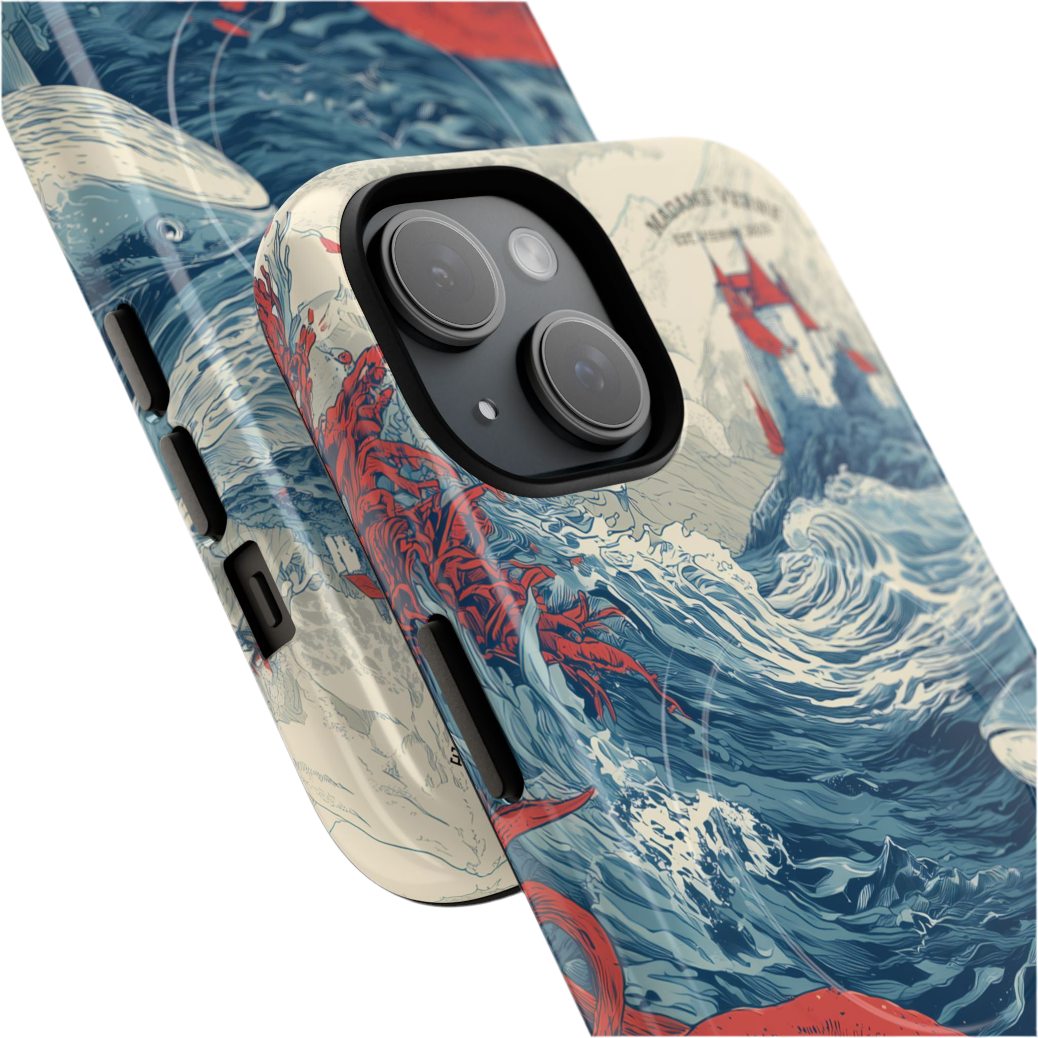 MagSafe iPhone protective case "Kingdom beneath the Waves" - Opal Depths No. 26