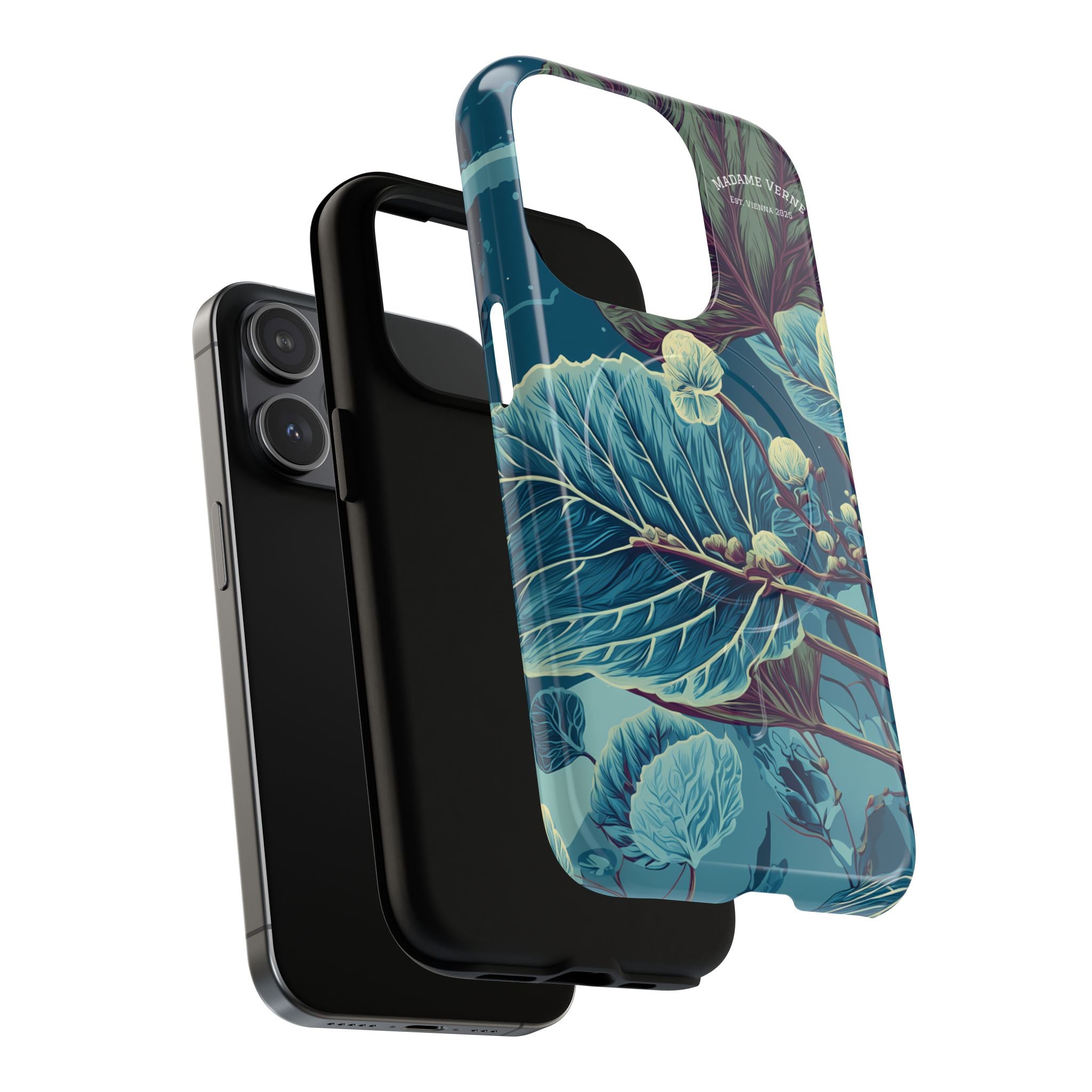 MagSafe iPhone Case "Galactic Veins" - Cosmic Botanicals No. 89