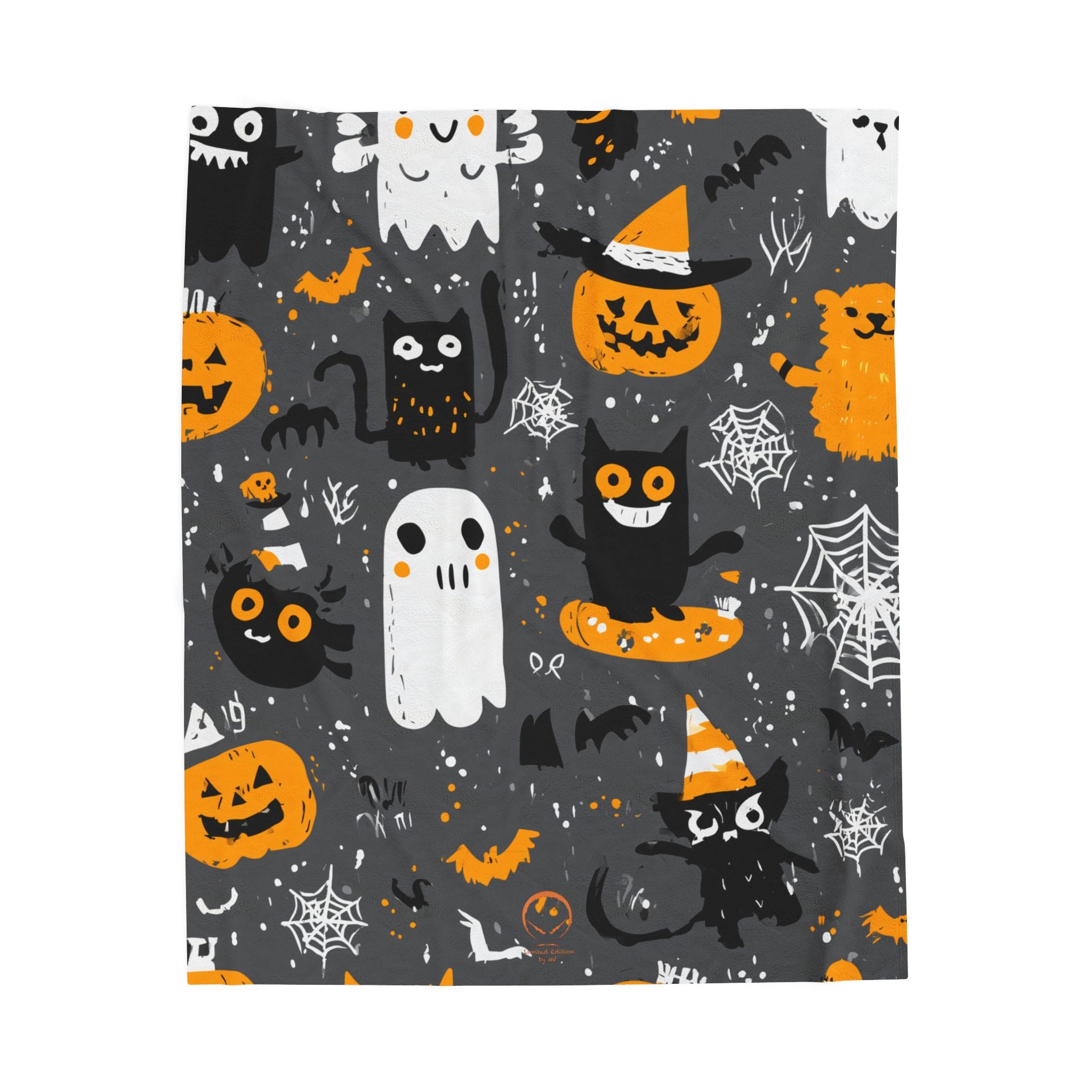 Maison Verne Halloween Ltd. Edition Velours-Kuscheldecke - 🎃👻 Wicked Elegance No. 85 👻🎃