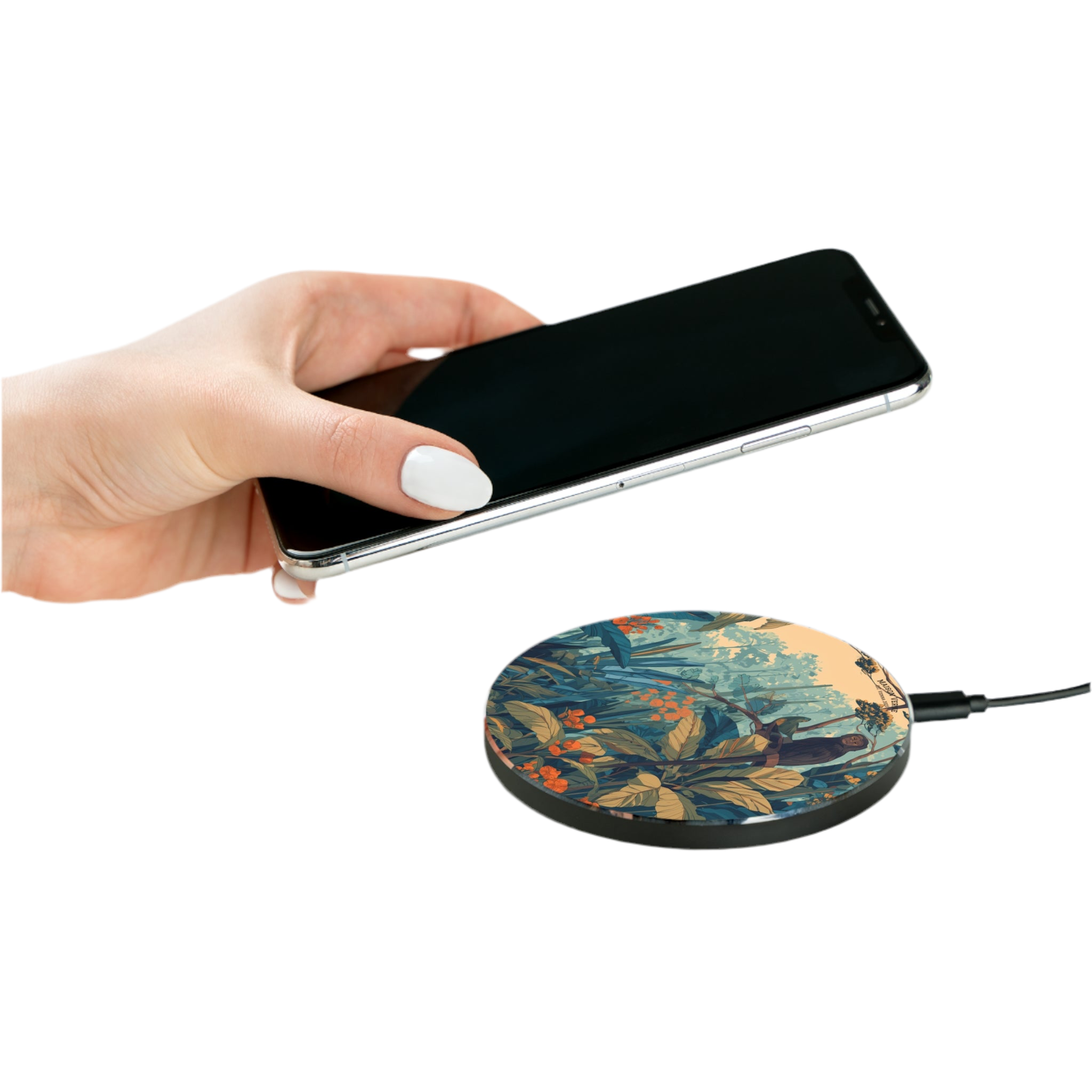 Maison Verne Wireless Charger "Canopy Watcher" - Wilderness Whisper No. 69
