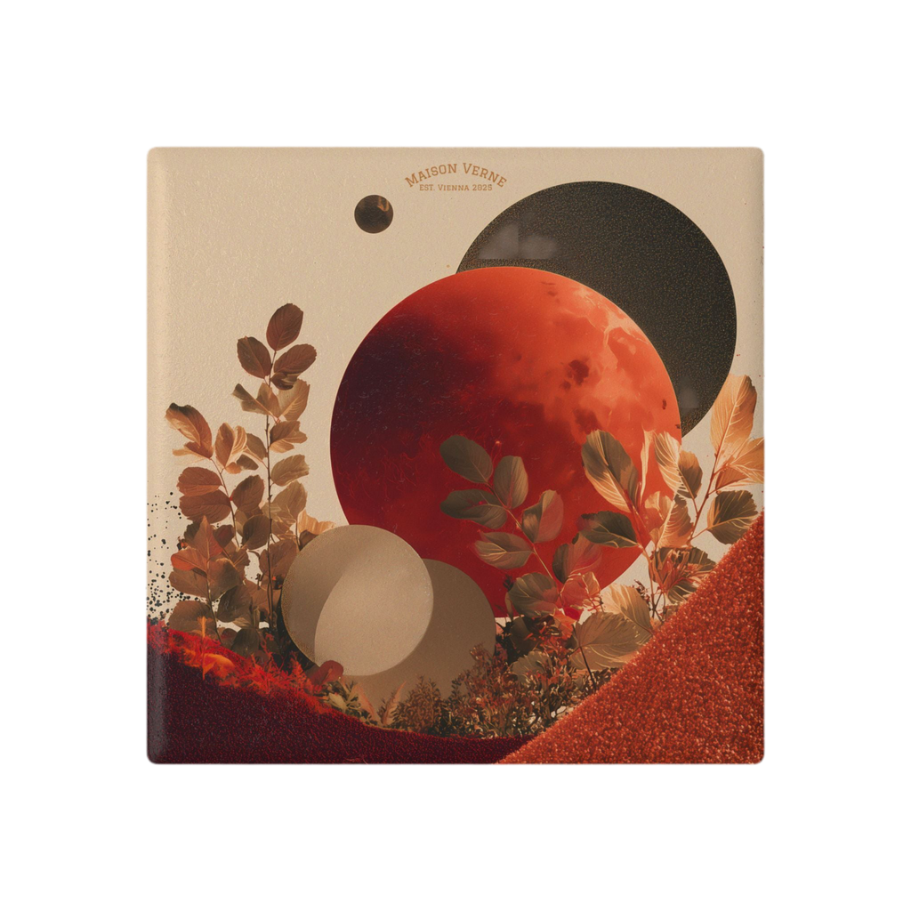 Maison Verne Keramik Untersetzer "Lunar Harvest" - Golden Autumn No. 68