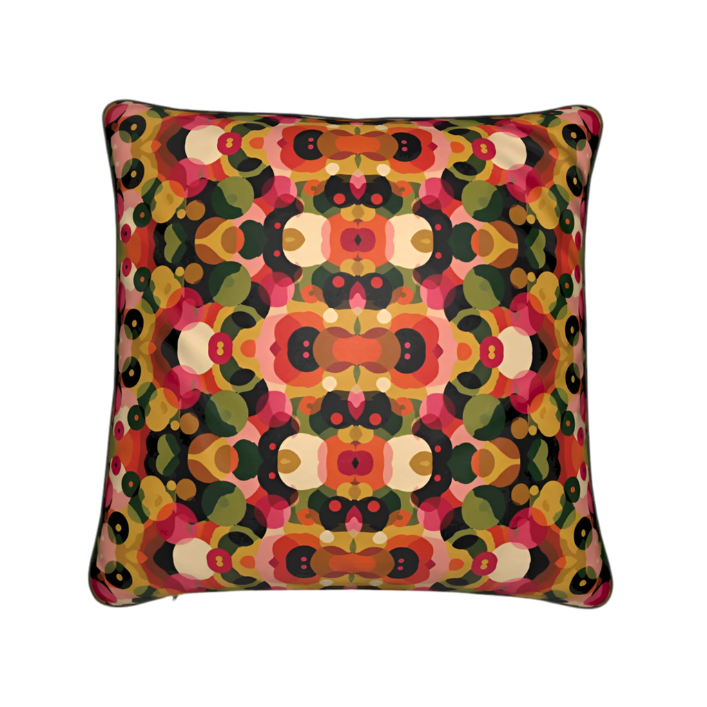 MV Couture Signature Samt-Zierkissen mit Gänsefeder-Füllung