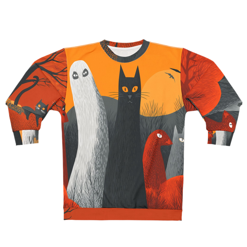 Maison Verne Halloween Ltd. Edition Sweatshirt "Twilight Watchers" - 🎃👻 Wicked Elegance No. 20 👻🎃
