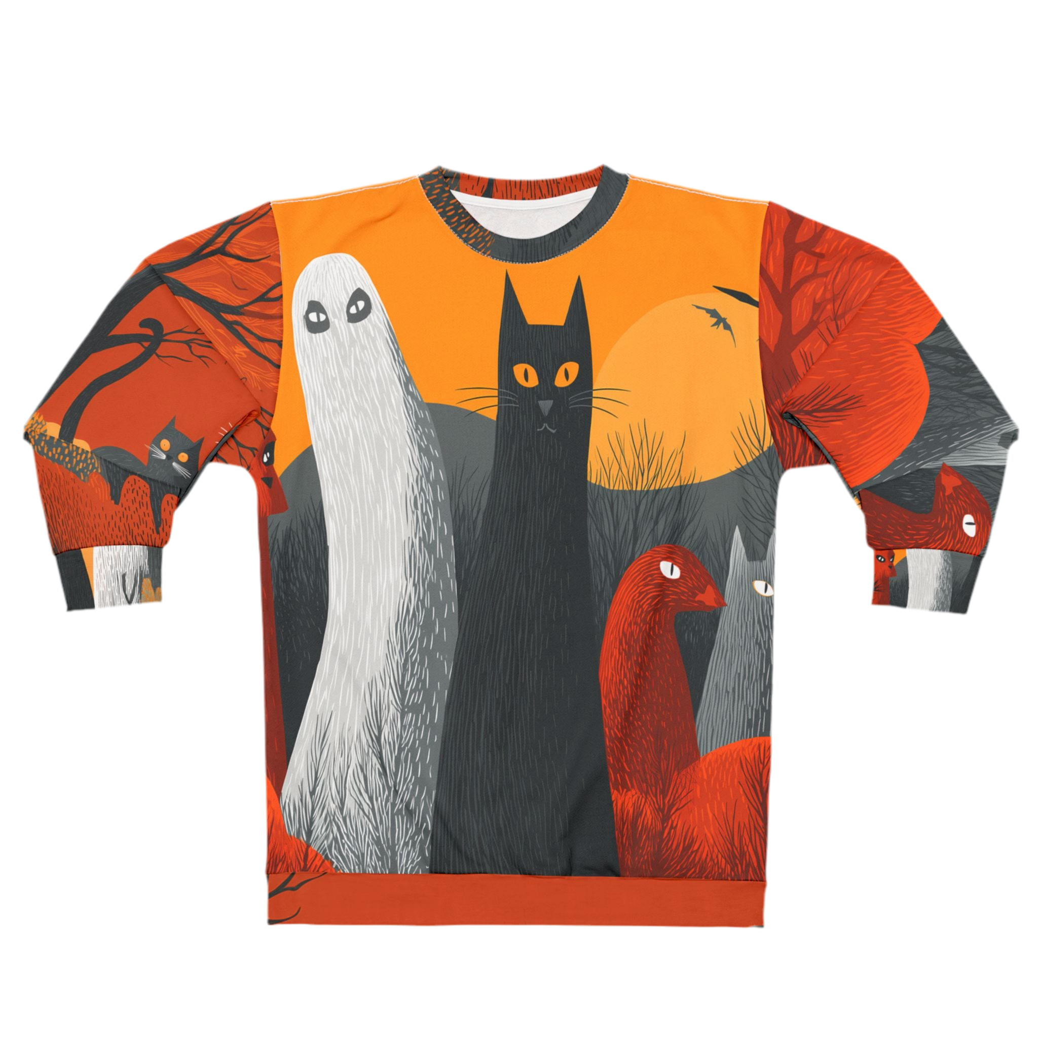 Maison Verne Halloween Ltd. Edition Sweatshirt "Twilight Watchers" - 🎃👻 Wicked Elegance No. 20 👻🎃