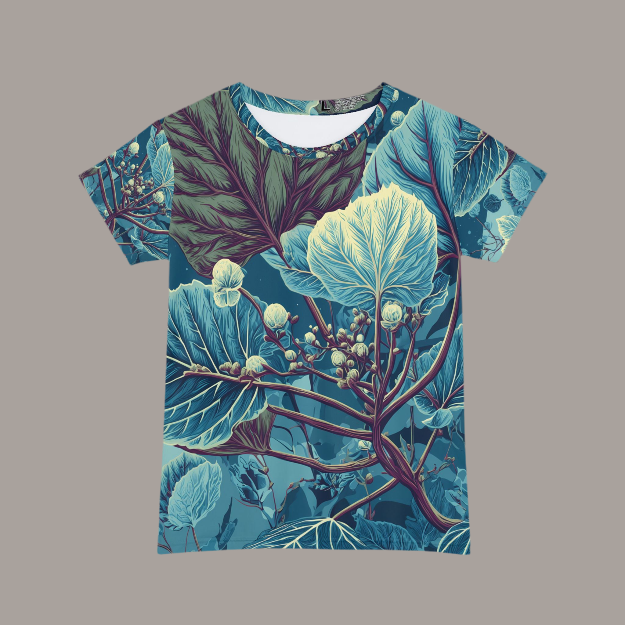 Maison Verne Damen Shirt "Galactic Veins" - Cosmic Botanicals No. 89