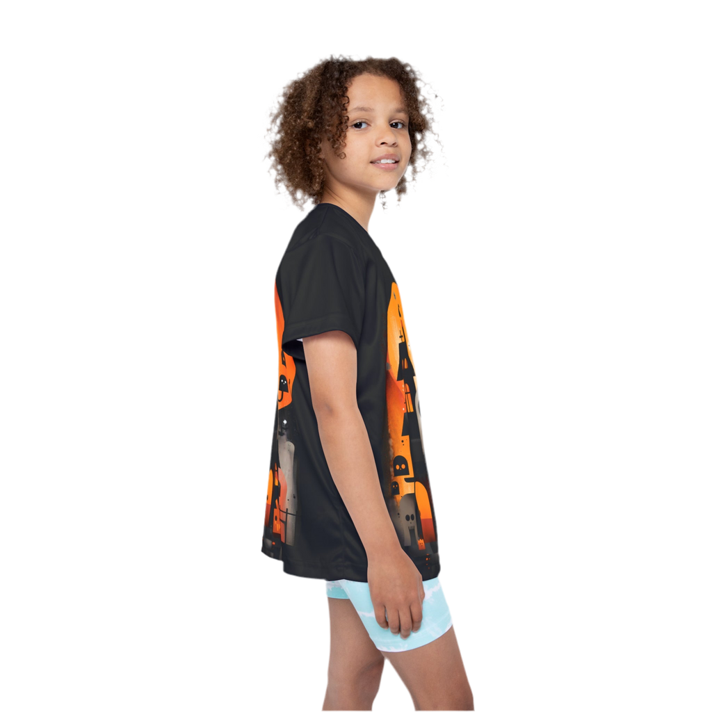 Maison Verne Halloween Ltd. Edition Kinder Shirt "Haunted Manor" - 🎃👻 Wicked Elegance No. 58👻🎃