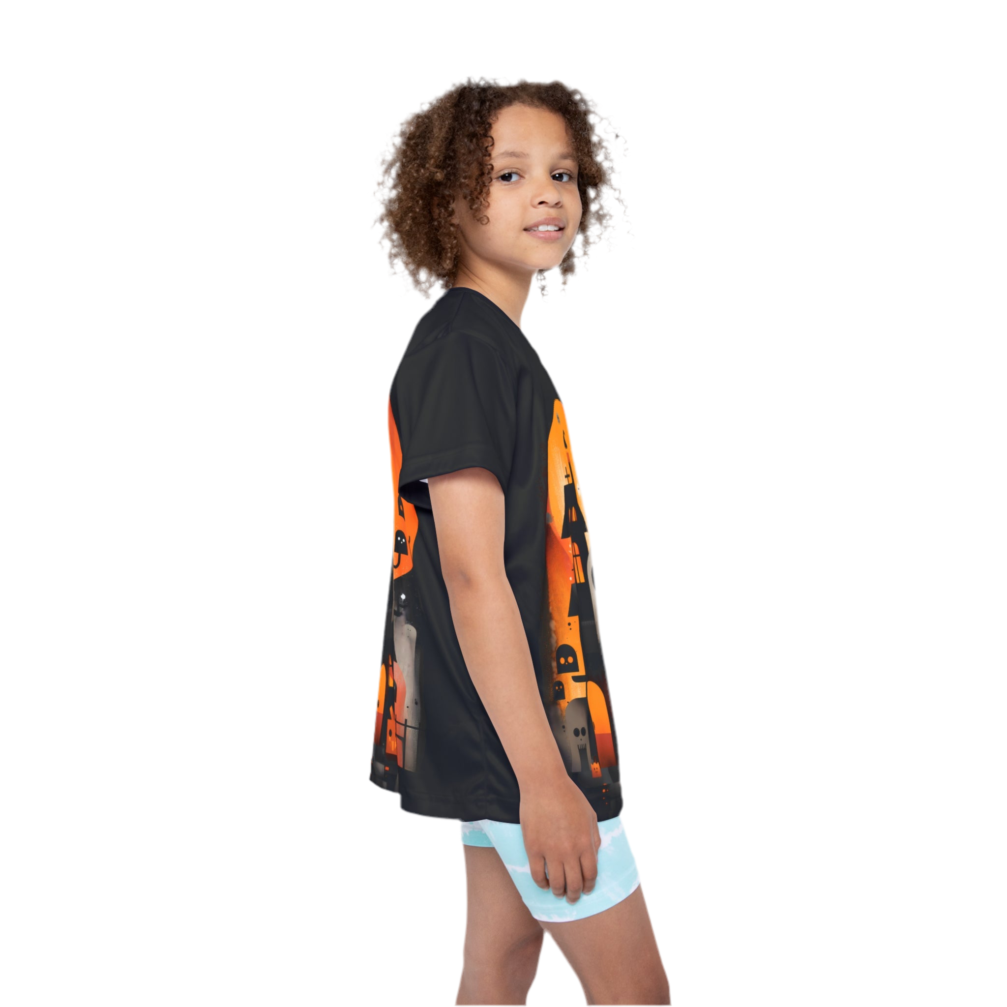 Maison Verne Halloween Ltd. Edition Kinder Shirt "Haunted Manor" - 🎃👻 Wicked Elegance No. 58👻🎃