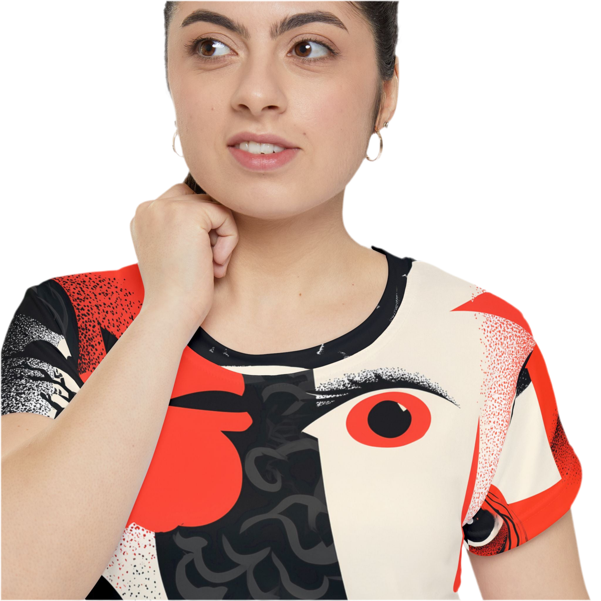 Maison Verne Halloween Ltd. Edition Damen Shirt "Haunted Gazes" - 🎃👻 Wicked Elegance No. 63 👻🎃