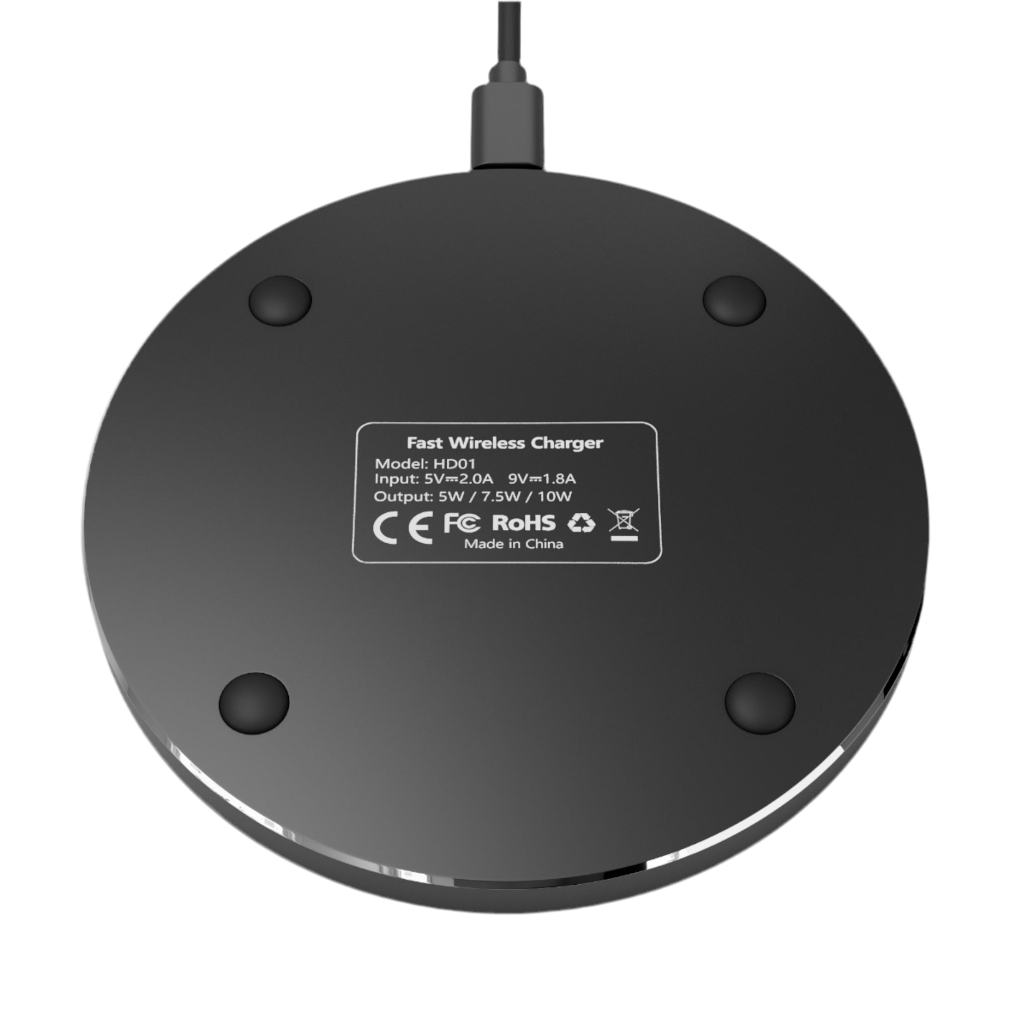 Maison Verne Wireless Charger "Verdant Pulse" - Cosmic Botanicals No. 46