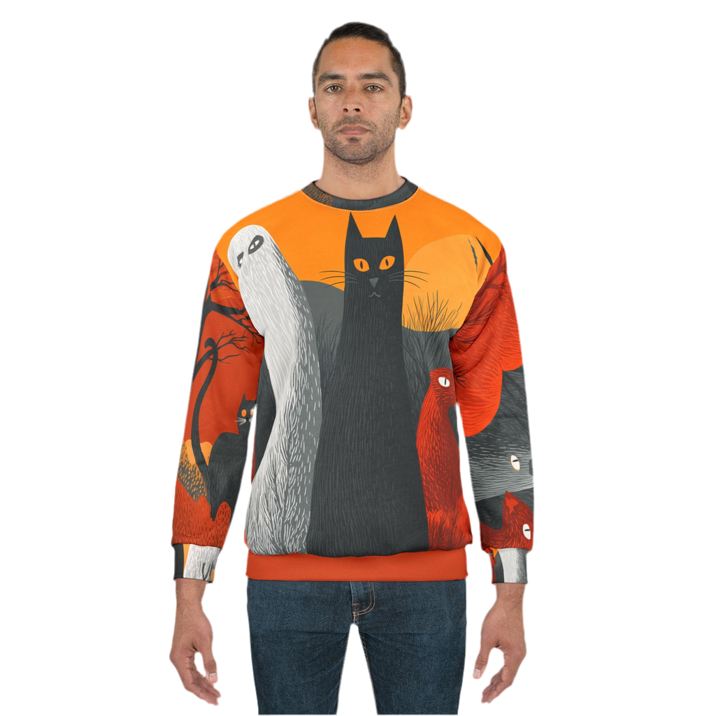 Maison Verne Halloween Ltd. Edition Sweatshirt "Twilight Watchers" - 🎃👻 Wicked Elegance No. 20 👻🎃