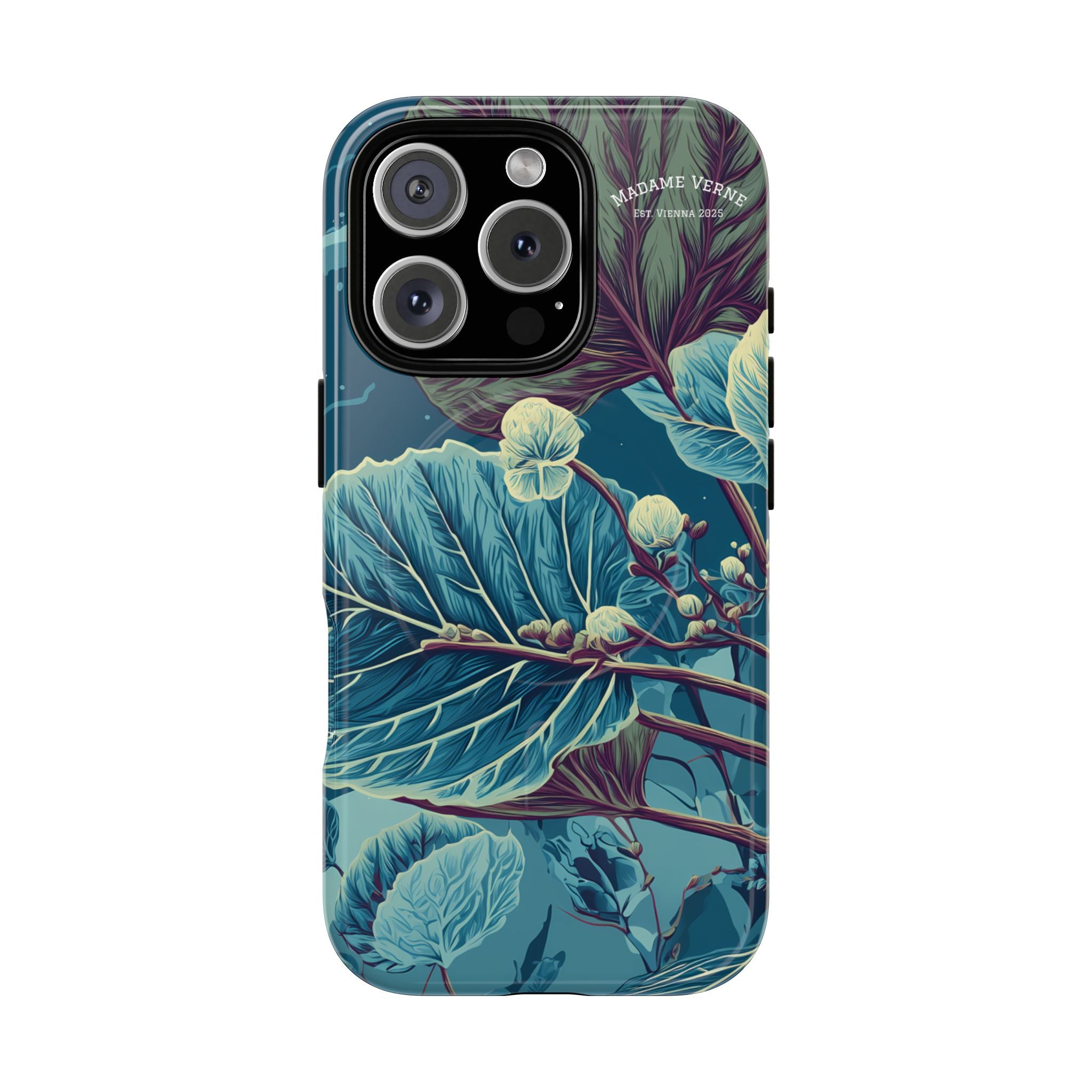 MagSafe iPhone-Schutzhülle "Galactic Veins" - Cosmic Botanicals No. 89