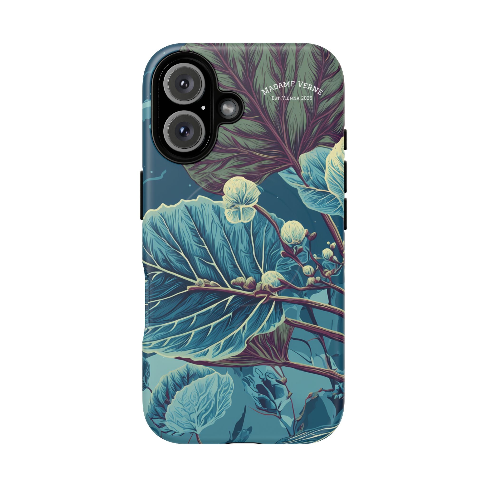 MagSafe iPhone-Schutzhülle "Galactic Veins" - Cosmic Botanicals No. 89