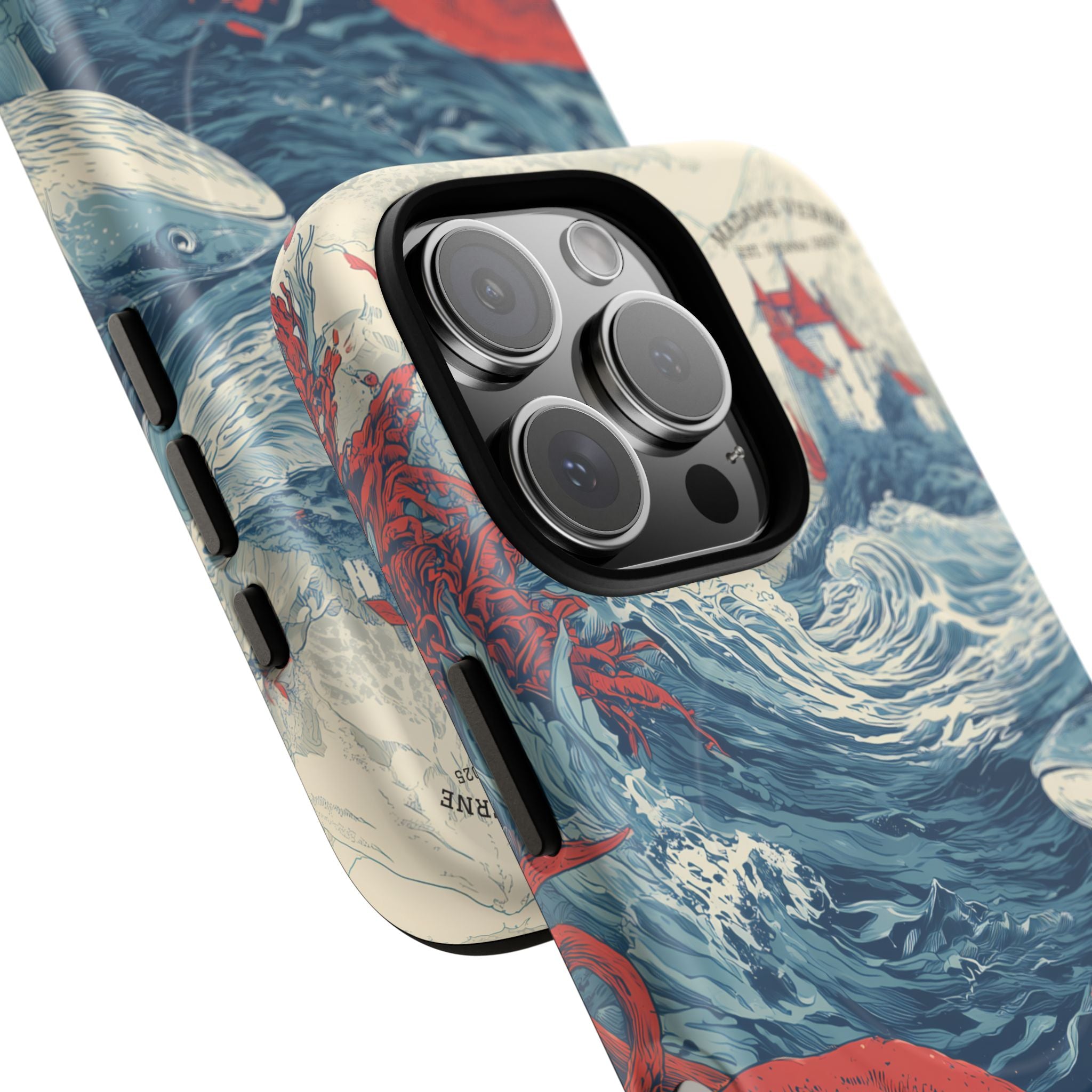 MagSafe iPhone protective case "Kingdom beneath the Waves" - Opal Depths No. 26
