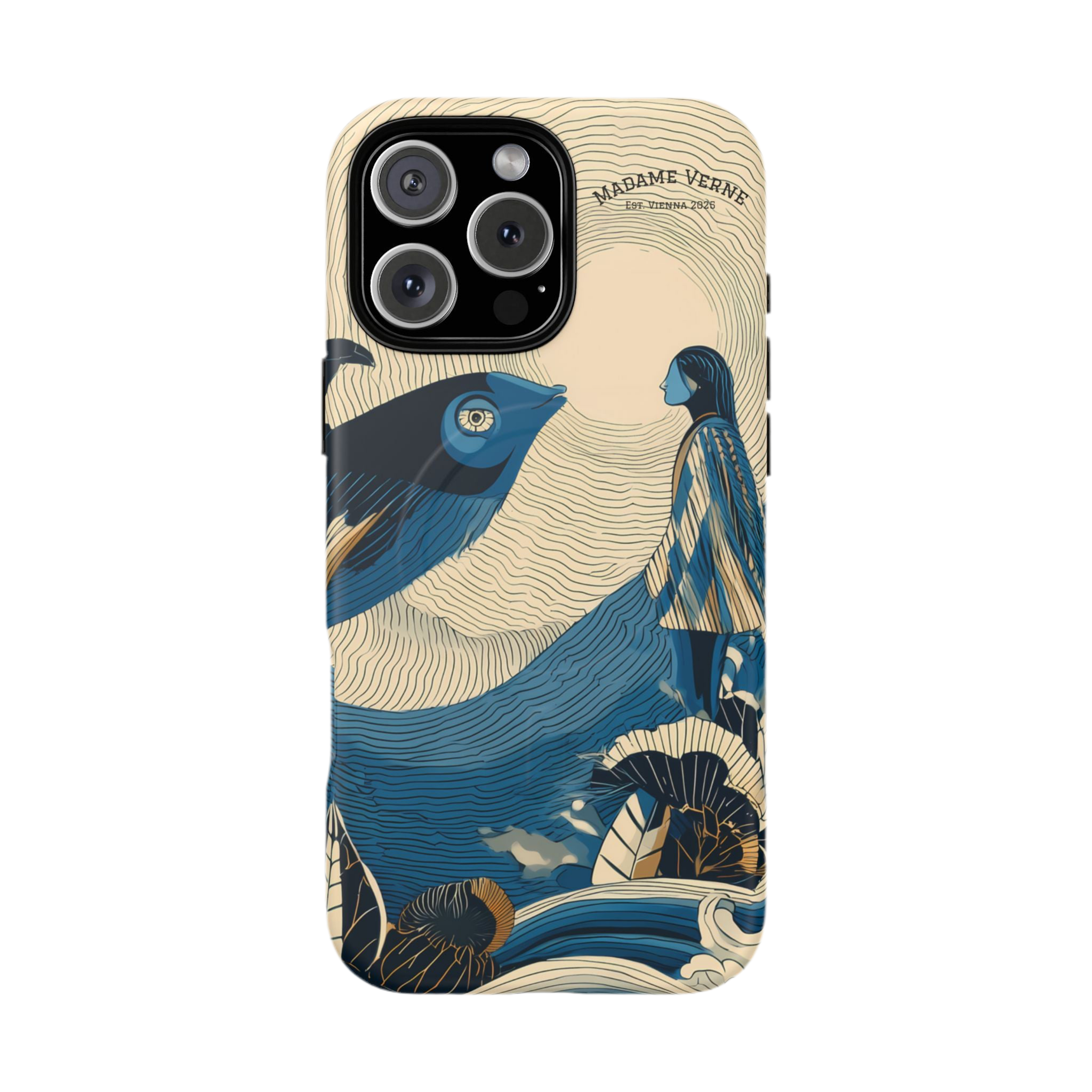 MagSafe iPhone Case "Moonlight Parley" - Opal Depths No. 40