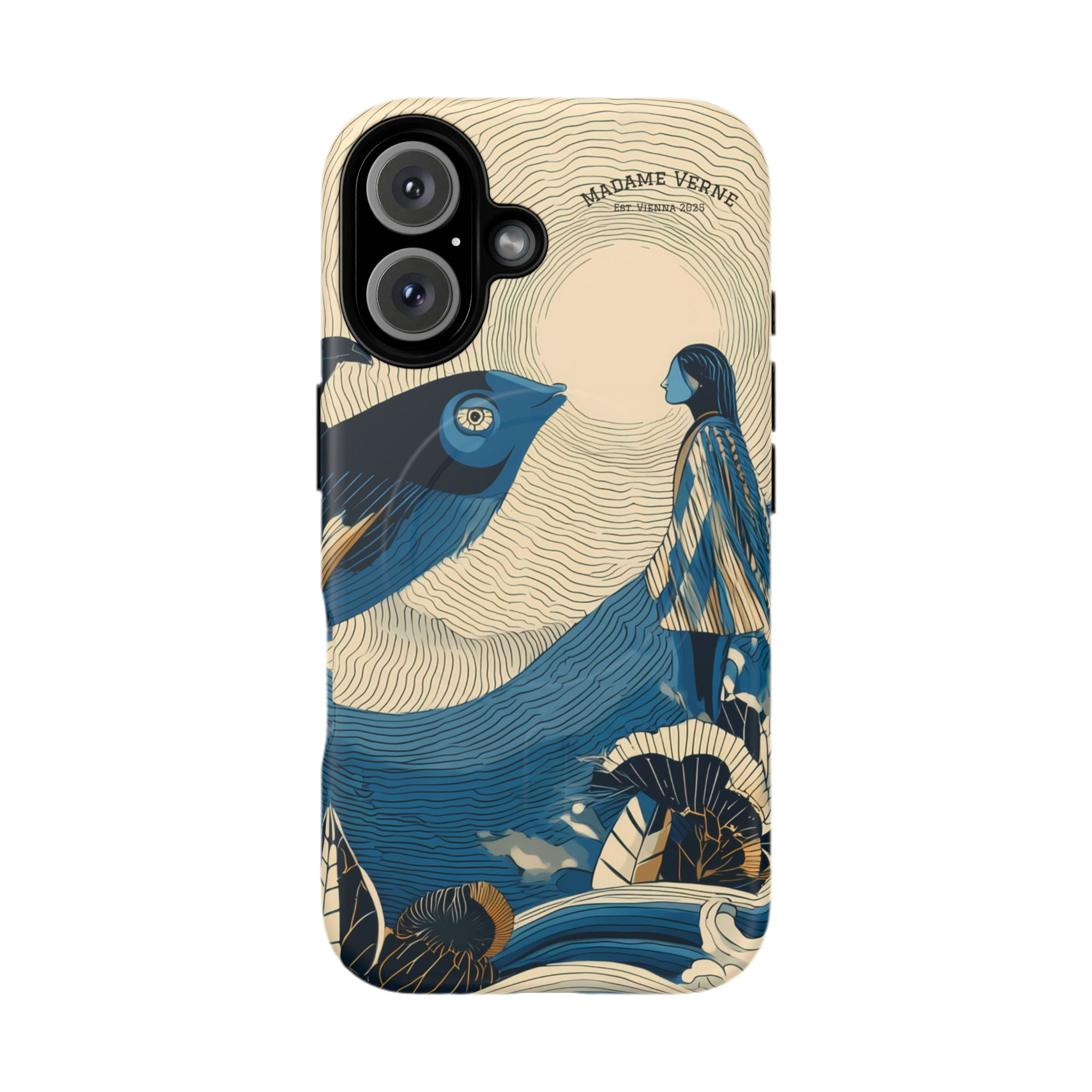 MagSafe iPhone Case "Moonlight Parley" - Opal Depths No. 40