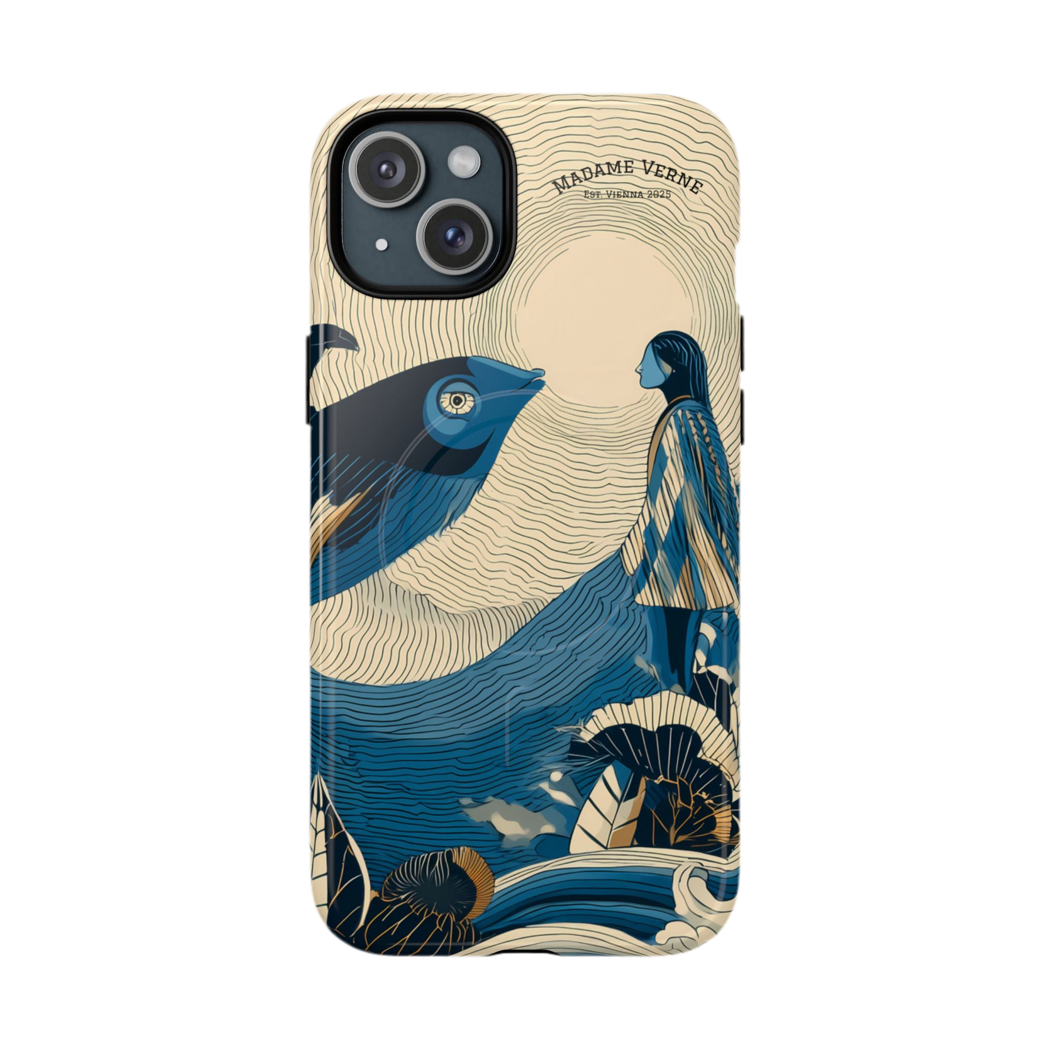MagSafe iPhone Case "Moonlight Parley" - Opal Depths No. 40