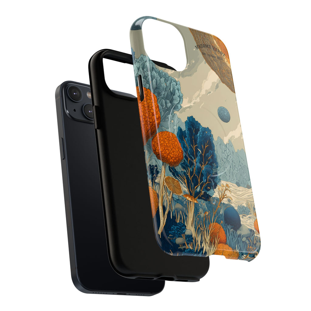 MagSafe iPhone Case "Ethereal Meadow" - Cosmic Botanicals No. 85