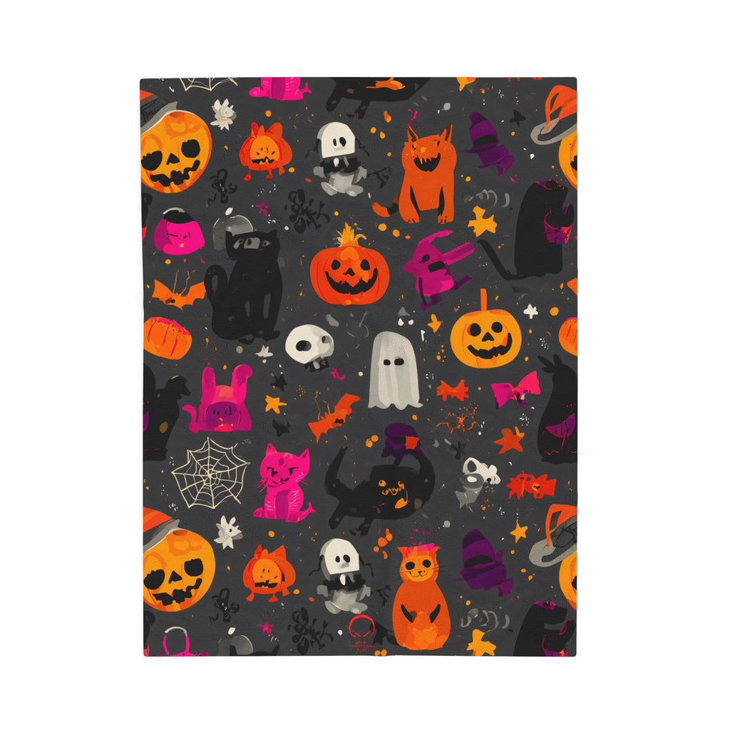Maison Verne Halloween Ltd. Edition Velours-Kuscheldecke - 🎃👻 Wicked Elegance No. 83 👻🎃