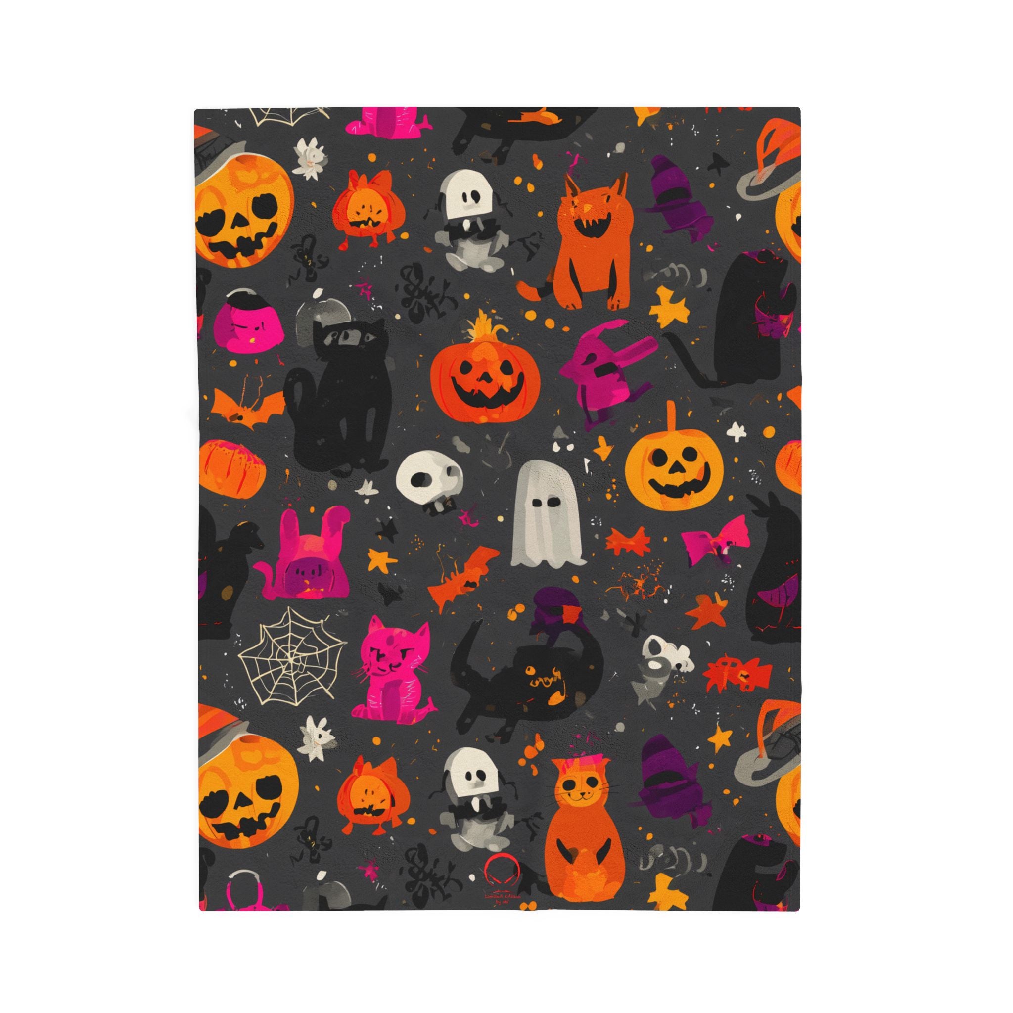 Maison Verne Halloween Ltd. Edition Velours-Kuscheldecke - 🎃👻 Wicked Elegance No. 83 👻🎃