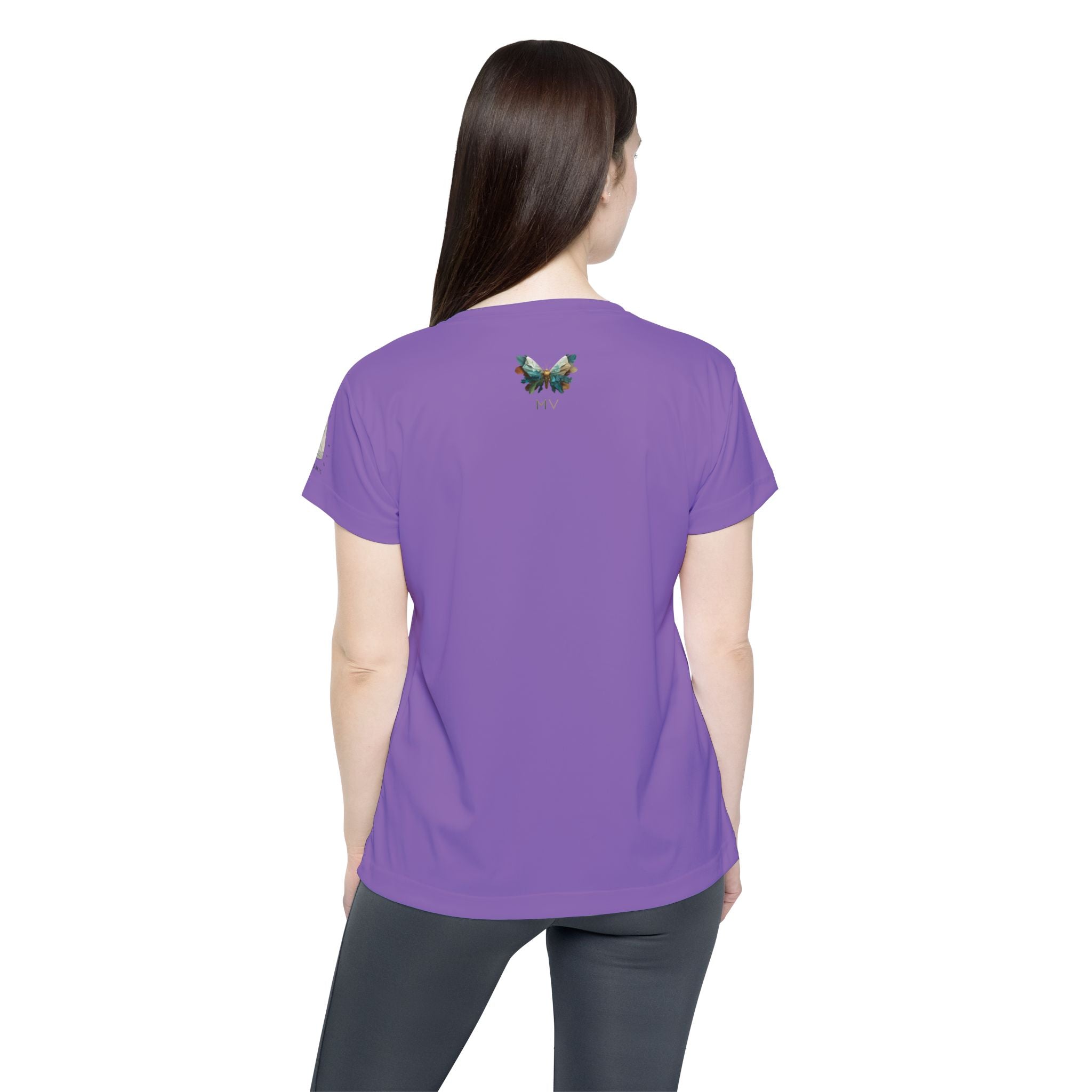 Damen T-shirt "Celestial Bloom" - Cosmic Botanicals No. 30 (lila)