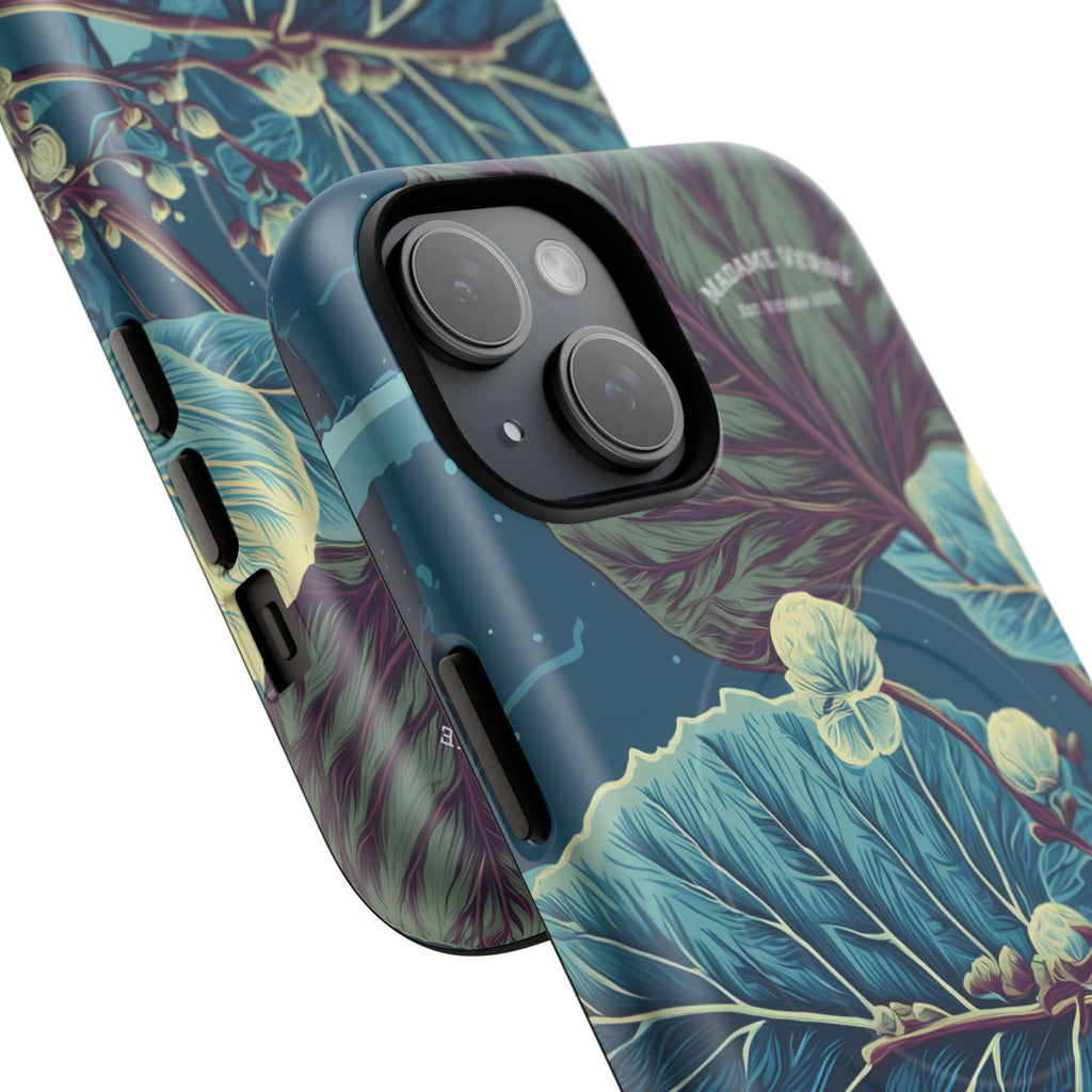 MagSafe iPhone Case "Galactic Veins" - Cosmic Botanicals No. 89