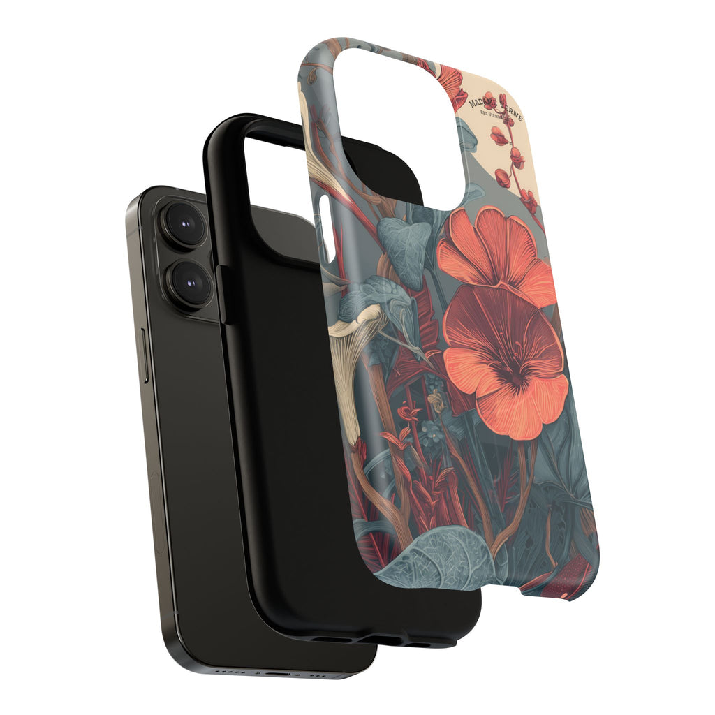 MagSafe iPhone-Schutzhülle "Lunar Bloom" - Cosmic Botanicals No. 56