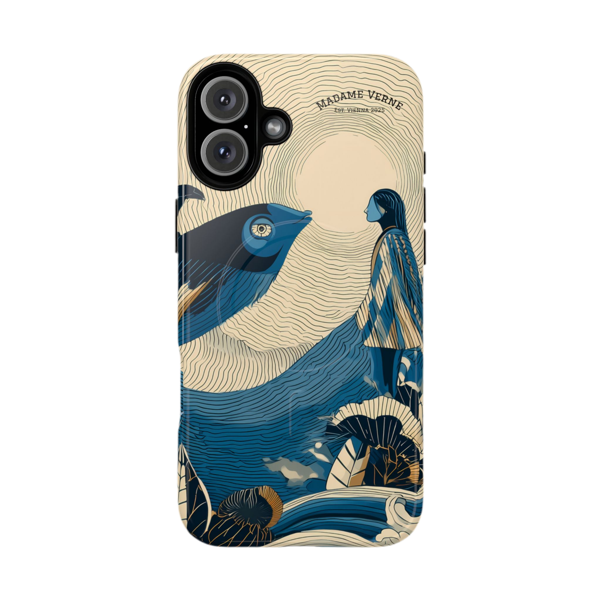 MagSafe iPhone Case "Moonlight Parley" - Opal Depths No. 40