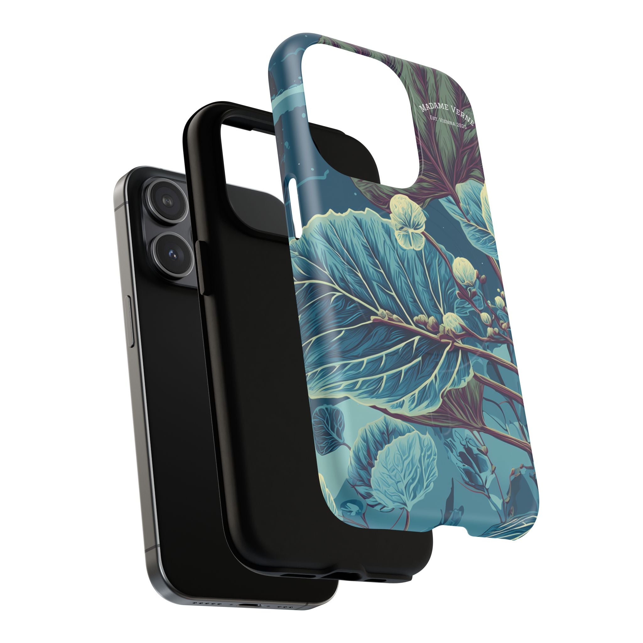 MagSafe iPhone Case "Galactic Veins" - Cosmic Botanicals No. 89