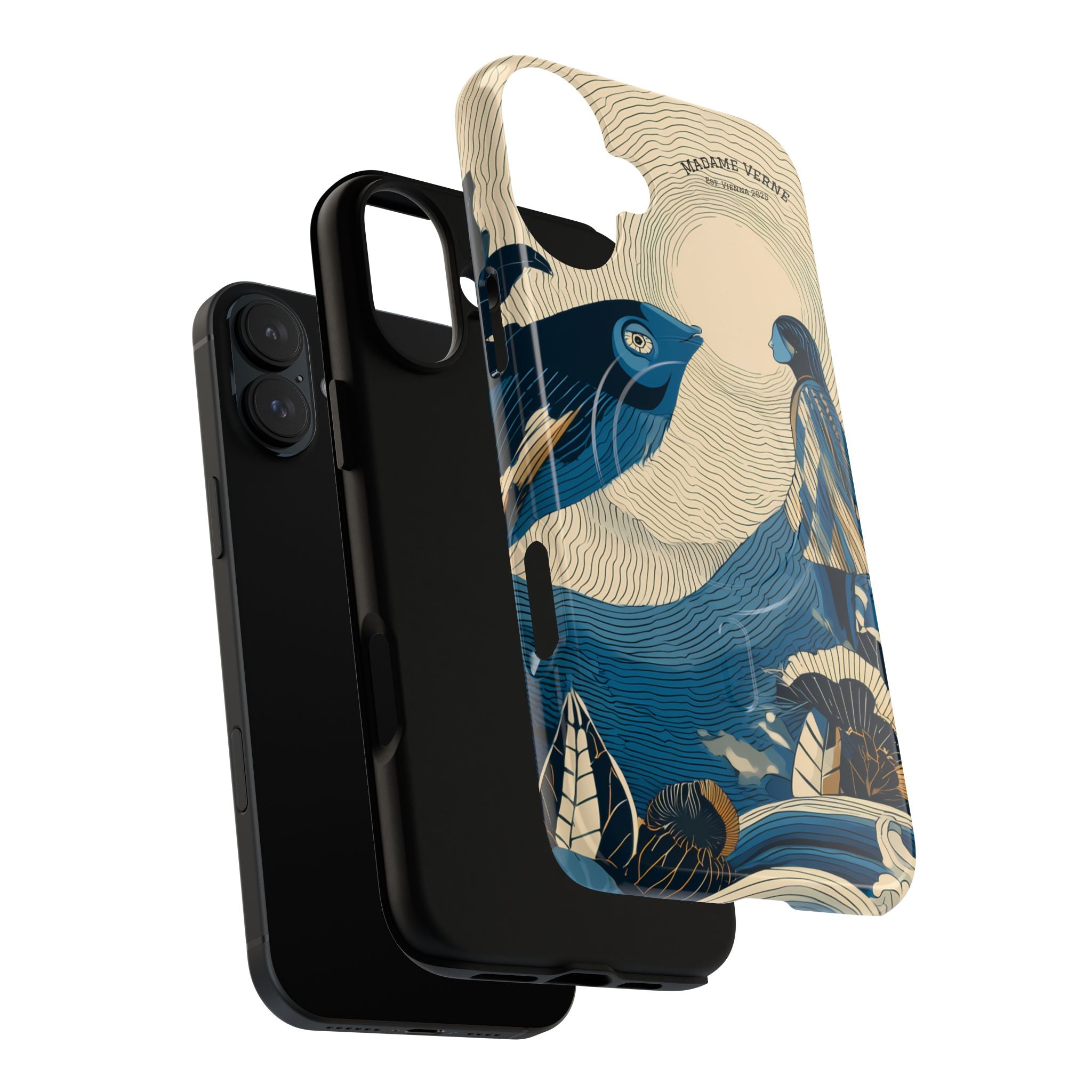 MagSafe iPhone Case "Moonlight Parley" - Opal Depths No. 40