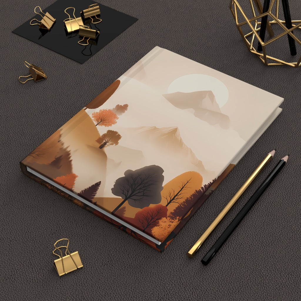 Maison Verne Hardcover Journal "Whispers of Autumn Light" - Golden Autumn No. 13