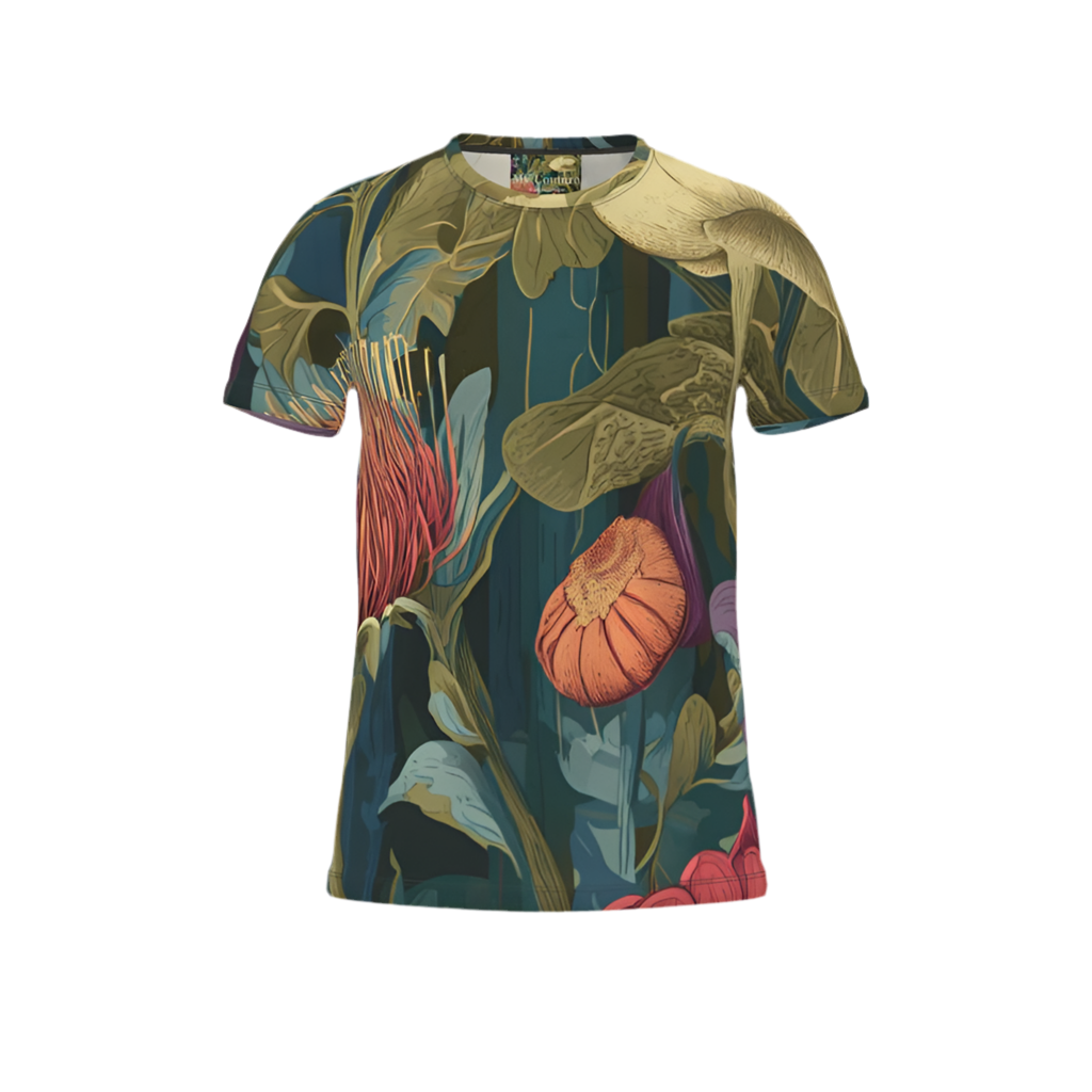 MV Couture Signature  T-Shirt mit Allover-Print