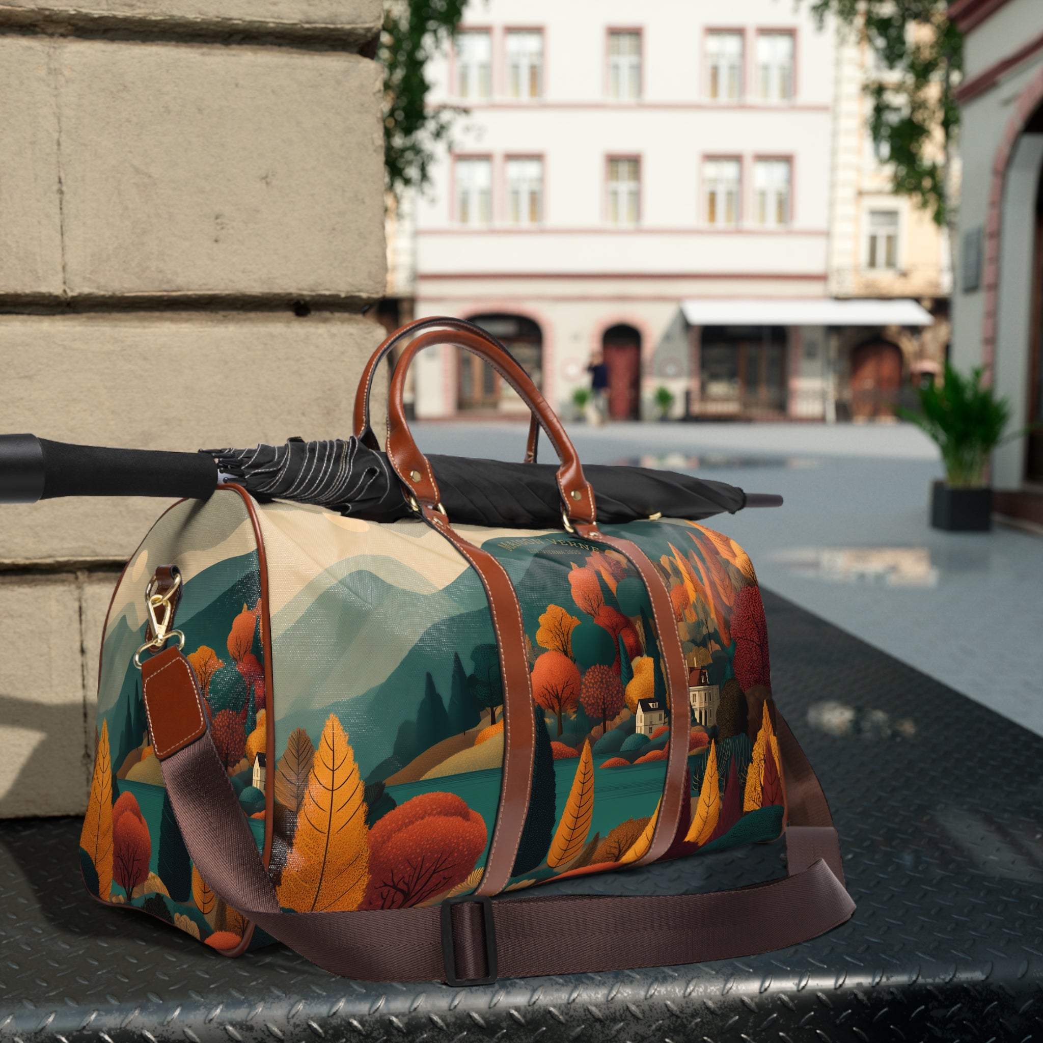 Travel bag "Golden Retreat" - Golden Autumn No. 44