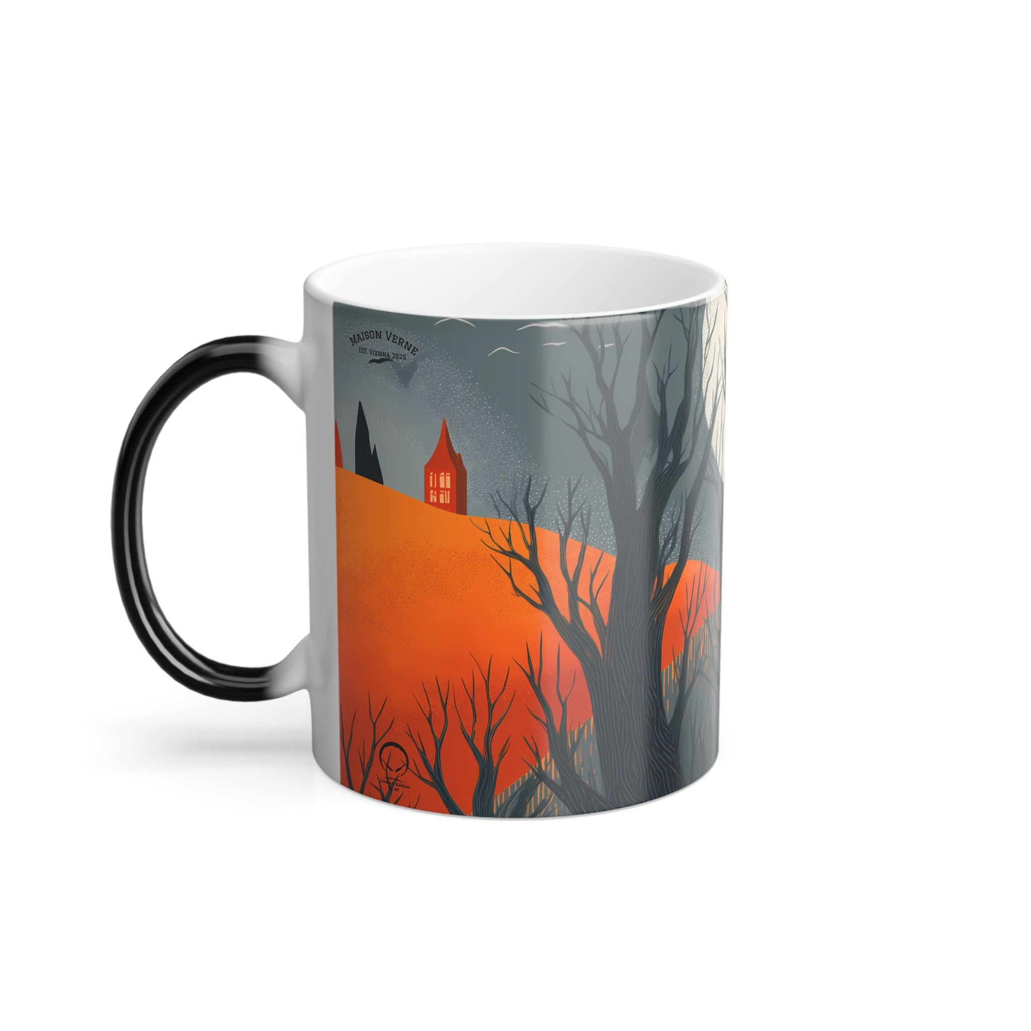 Maison Verne Halloween Ltd. Edition Zaubertasse "Silent Guardians" - - 🎃👻 Wicked Elegance No. 45 👻🎃