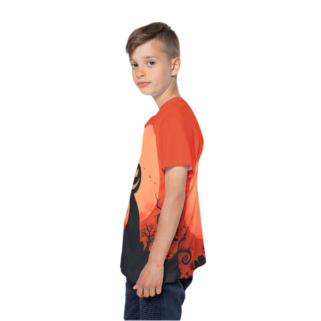 HALLOWEEN LIMITED EDITION Kinder Shirt "Twisted Pumpkin" - 🎃👻 Wicked Elegance No. 57 👻🎃