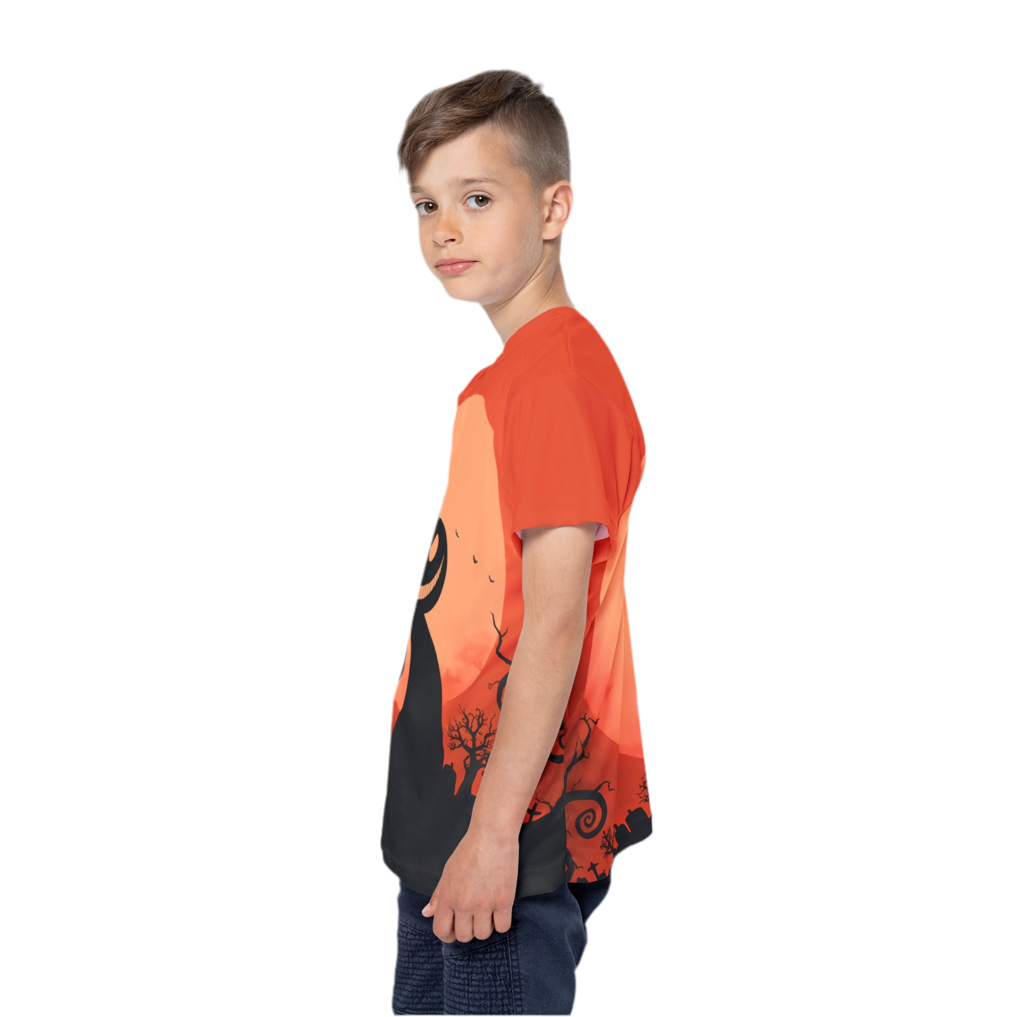HALLOWEEN LIMITED EDITION Kinder Shirt "Twisted Pumpkin" - 🎃👻 Wicked Elegance No. 57 👻🎃