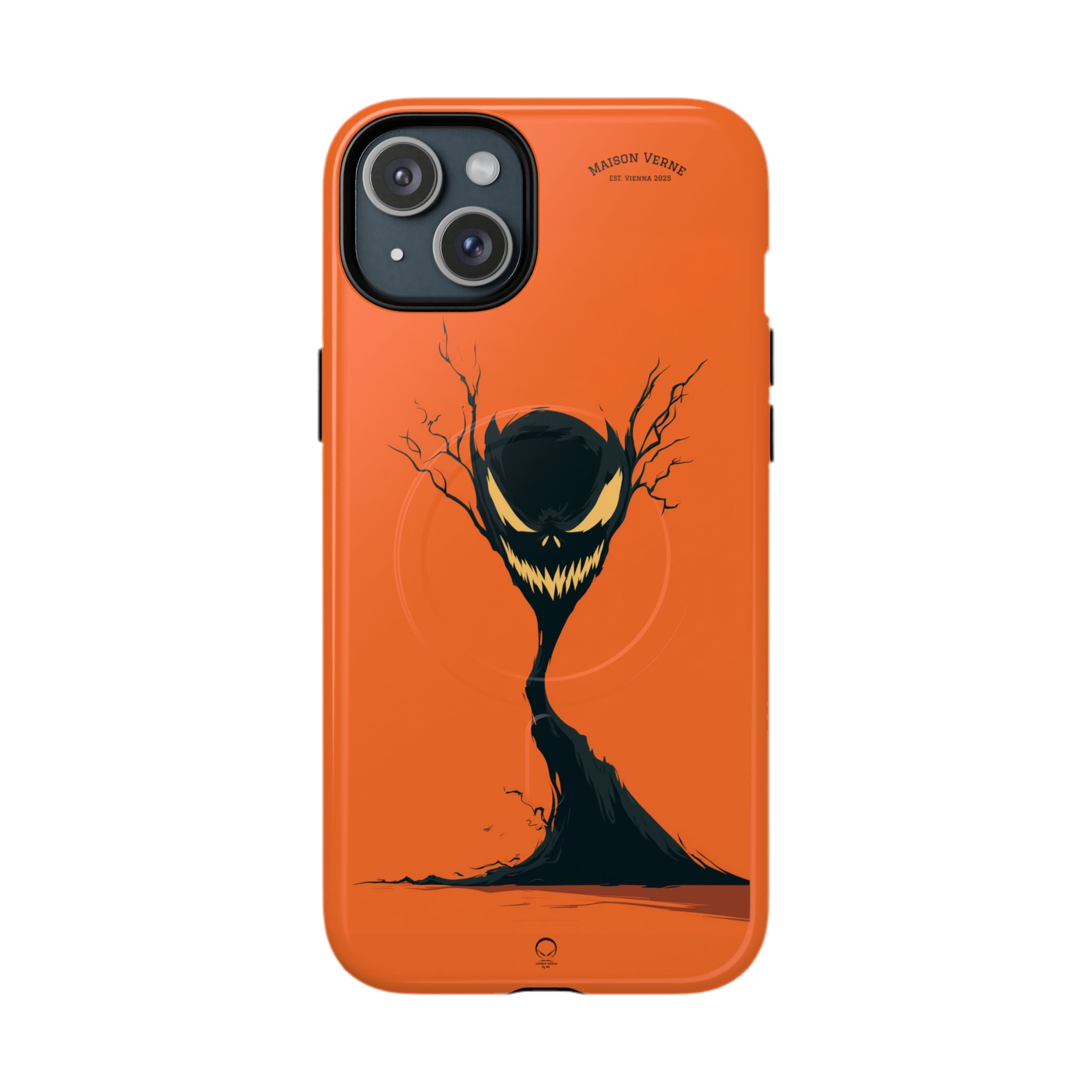 HALLOWEEN LIMITED EDITION MagSafe iPhone Case "The Grinning Tree" - 🎃👻 Wicked Elegance No. 26 👻🎃