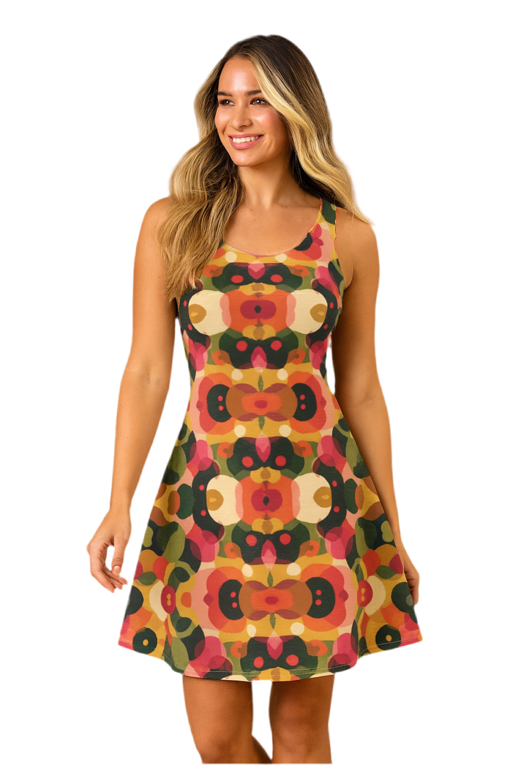 MV Couture Signature Damen Skaterkleid