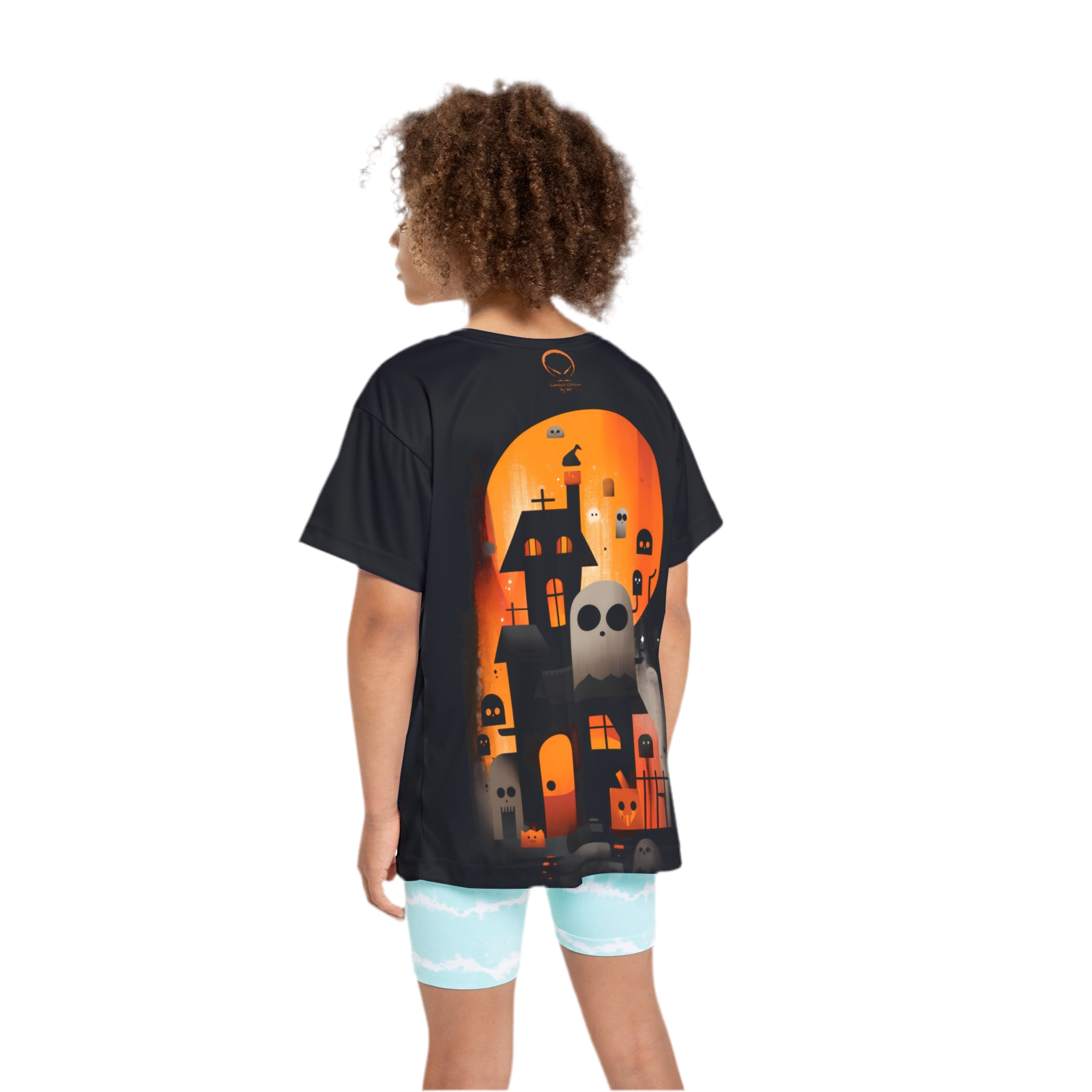 Maison Verne Halloween Ltd. Edition Kinder Shirt "Haunted Manor" - 🎃👻 Wicked Elegance No. 58👻🎃