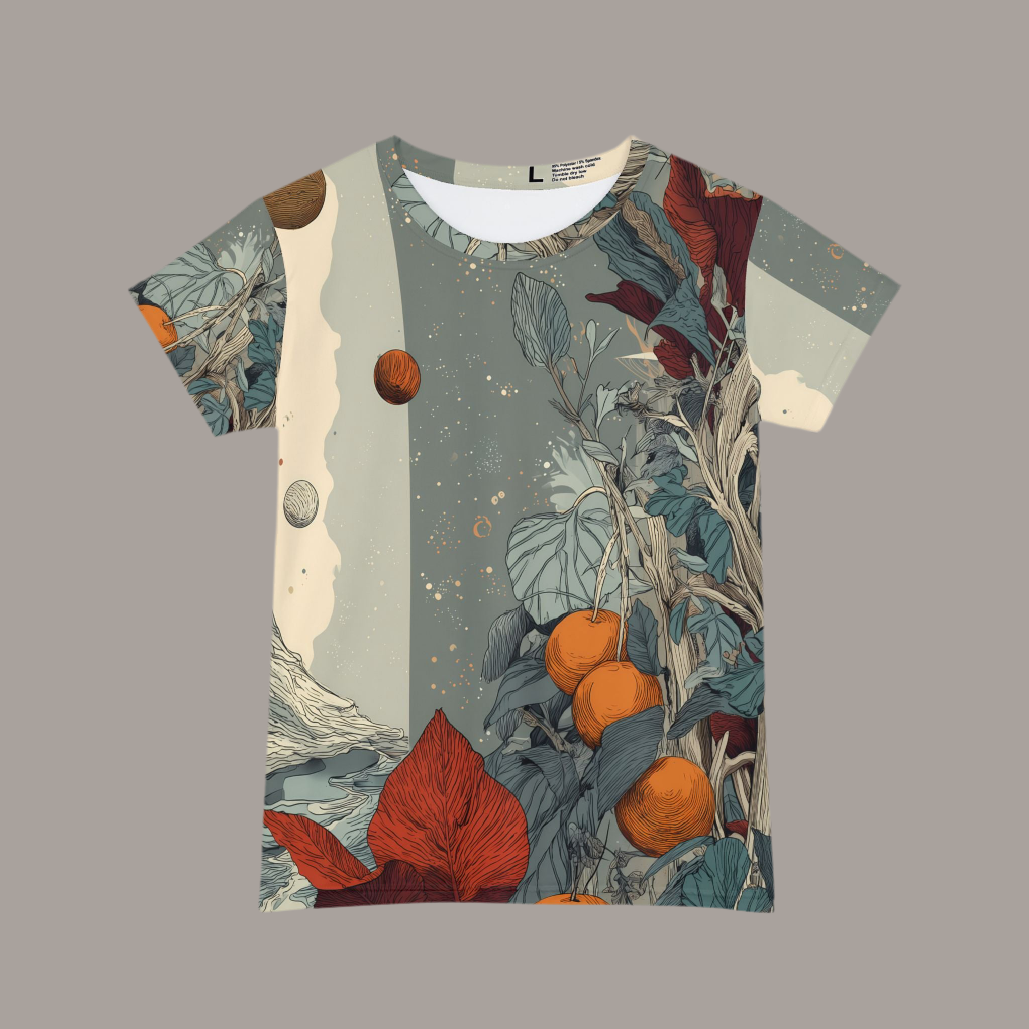 Maison Verne Damen Shirt "Stellar Harvest" - Cosmic Botanicals No. 51