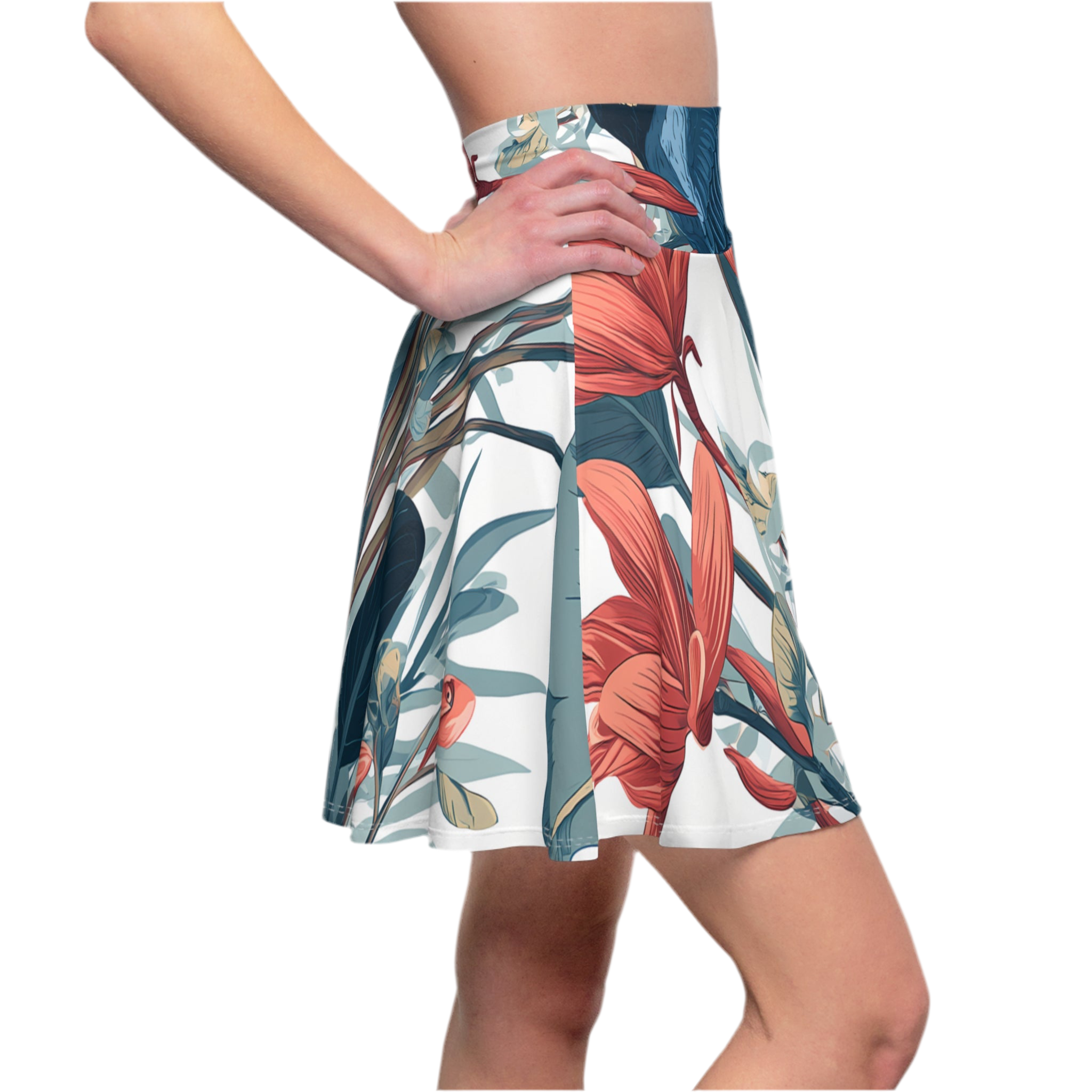 Skater skirt "Tropical Reverie" - Wilderness Whisper No. 41