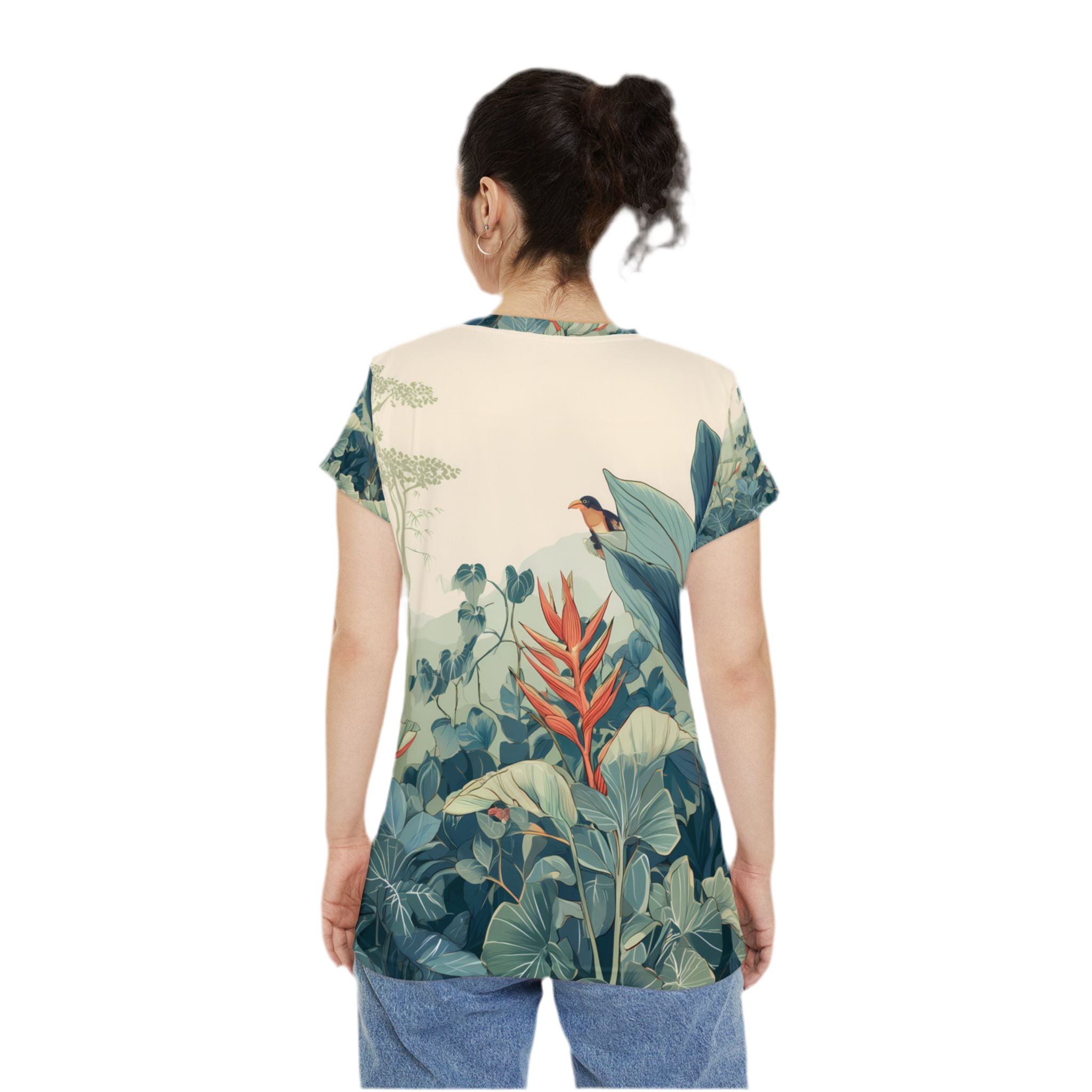 Women's Shirt "Canopy Serenade" - Wilderness Whisper No. 70