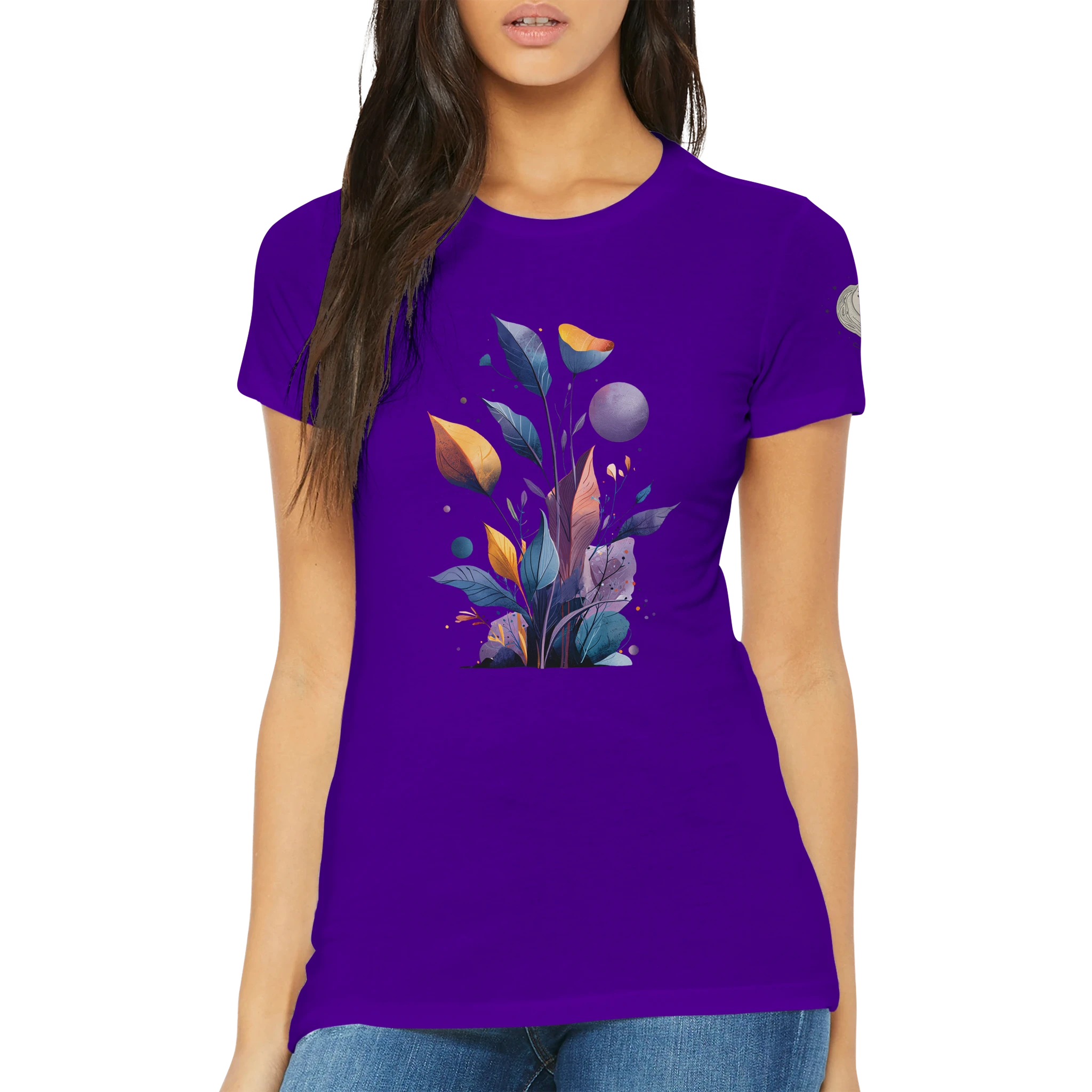 Damen T-shirt "Celestial Bloom" - Cosmic Botanicals No. 30 (EU)
