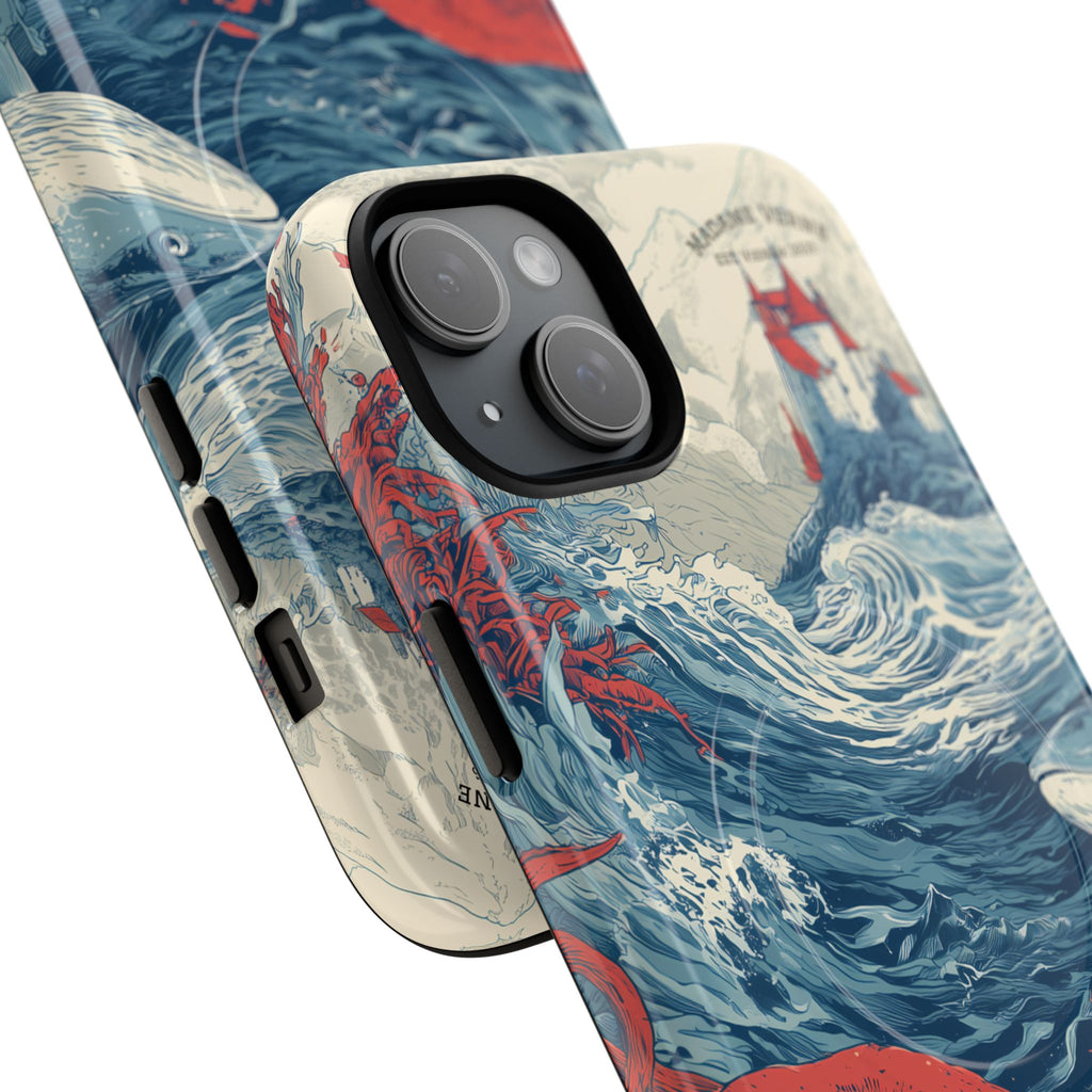 MagSafe iPhone protective case "Kingdom beneath the Waves" - Opal Depths No. 26
