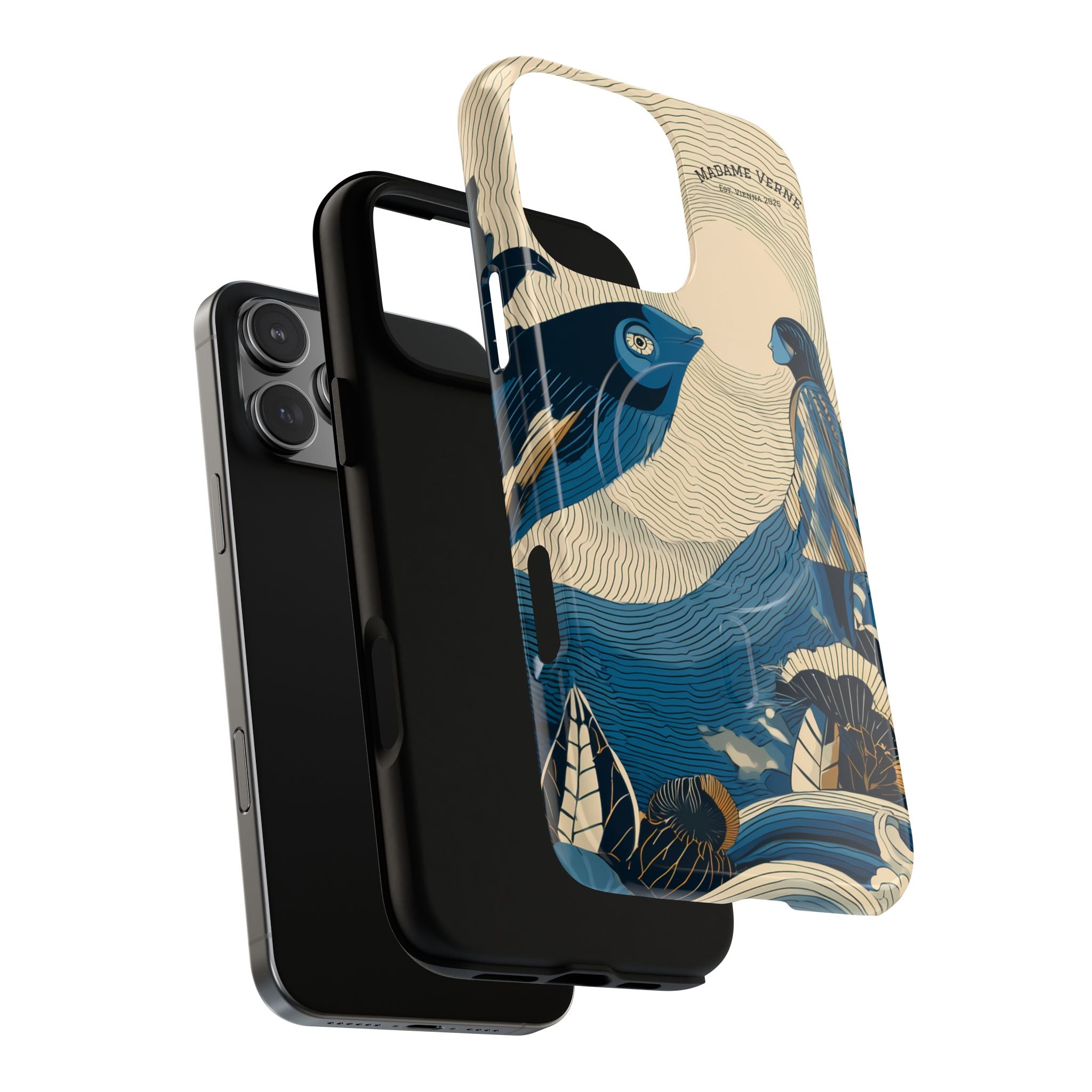 MagSafe iPhone Case "Moonlight Parley" - Opal Depths No. 40