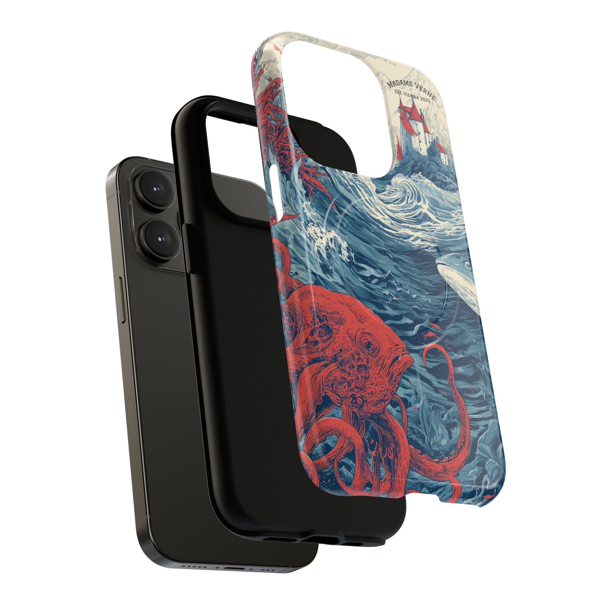 MagSafe iPhone protective case "Kingdom beneath the Waves" - Opal Depths No. 26